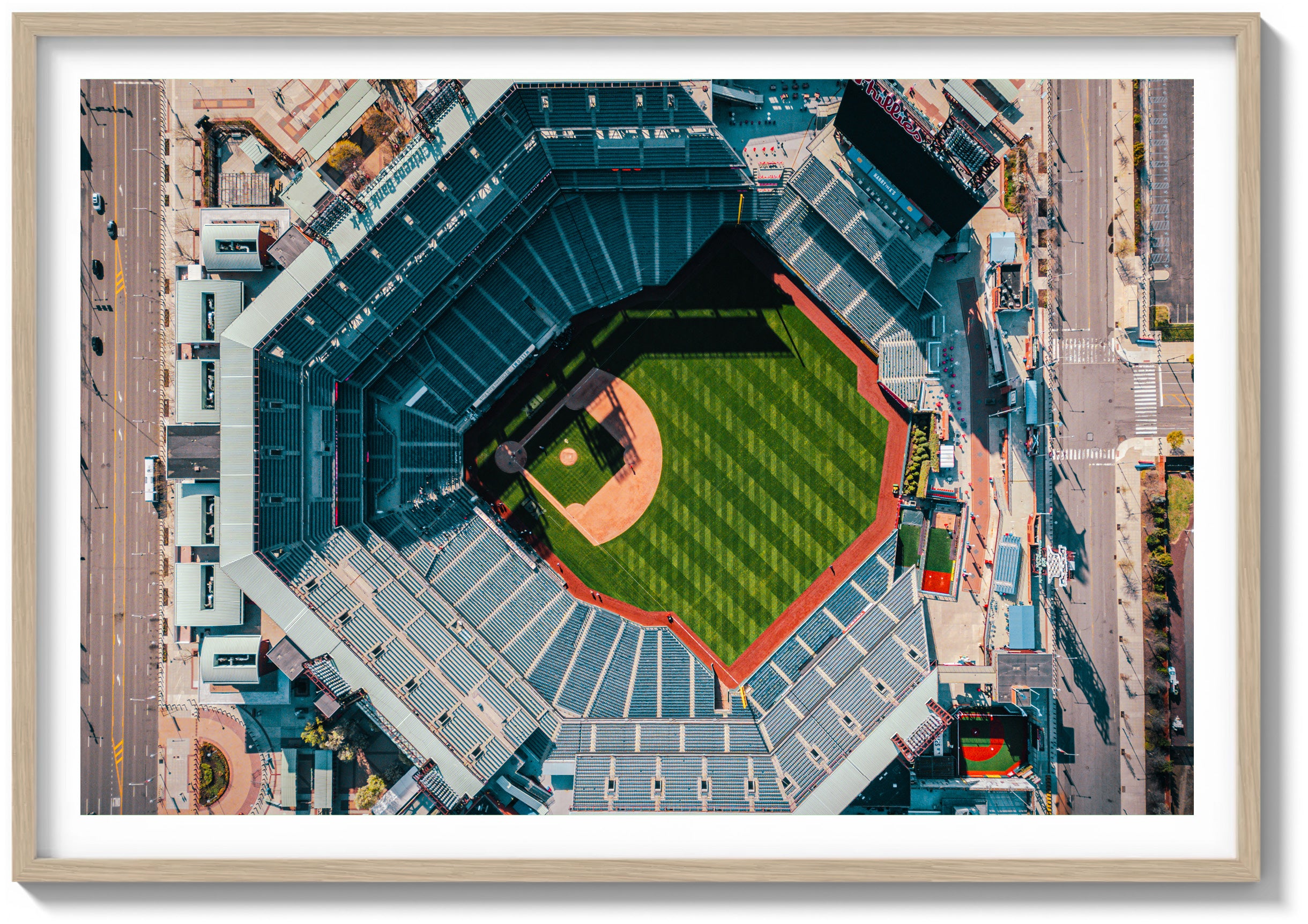 Above Citizens Bank Park