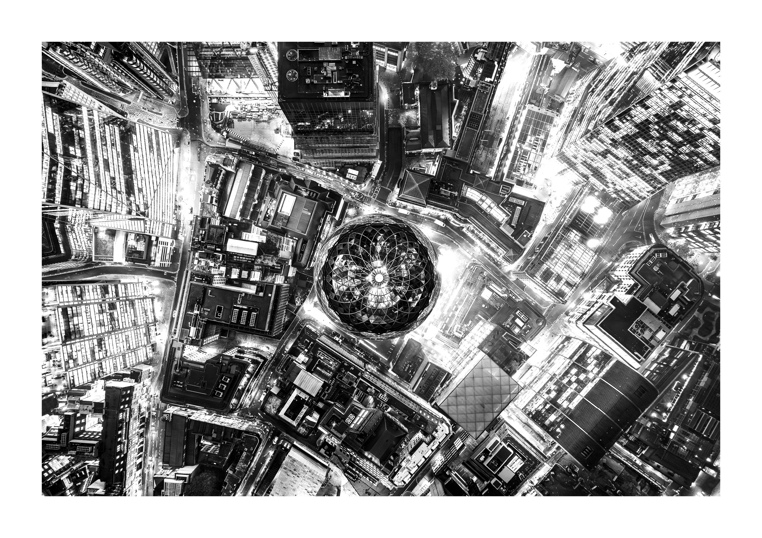 Above the Gherkin