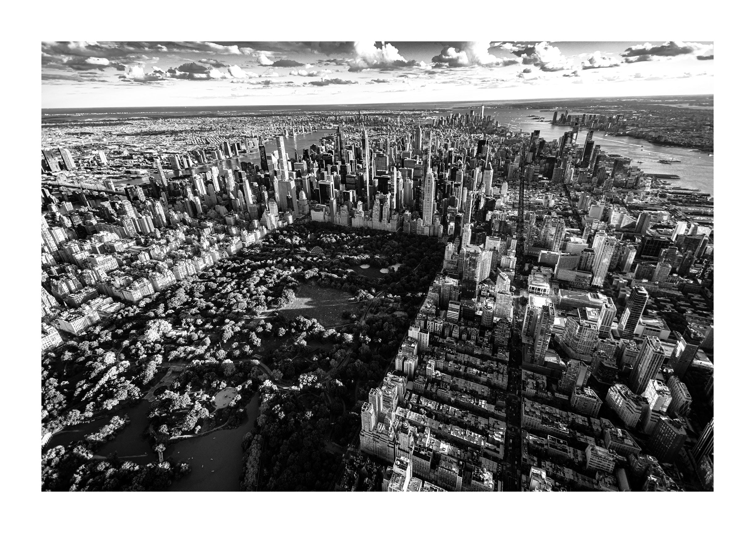 Soaring Above Manhattan