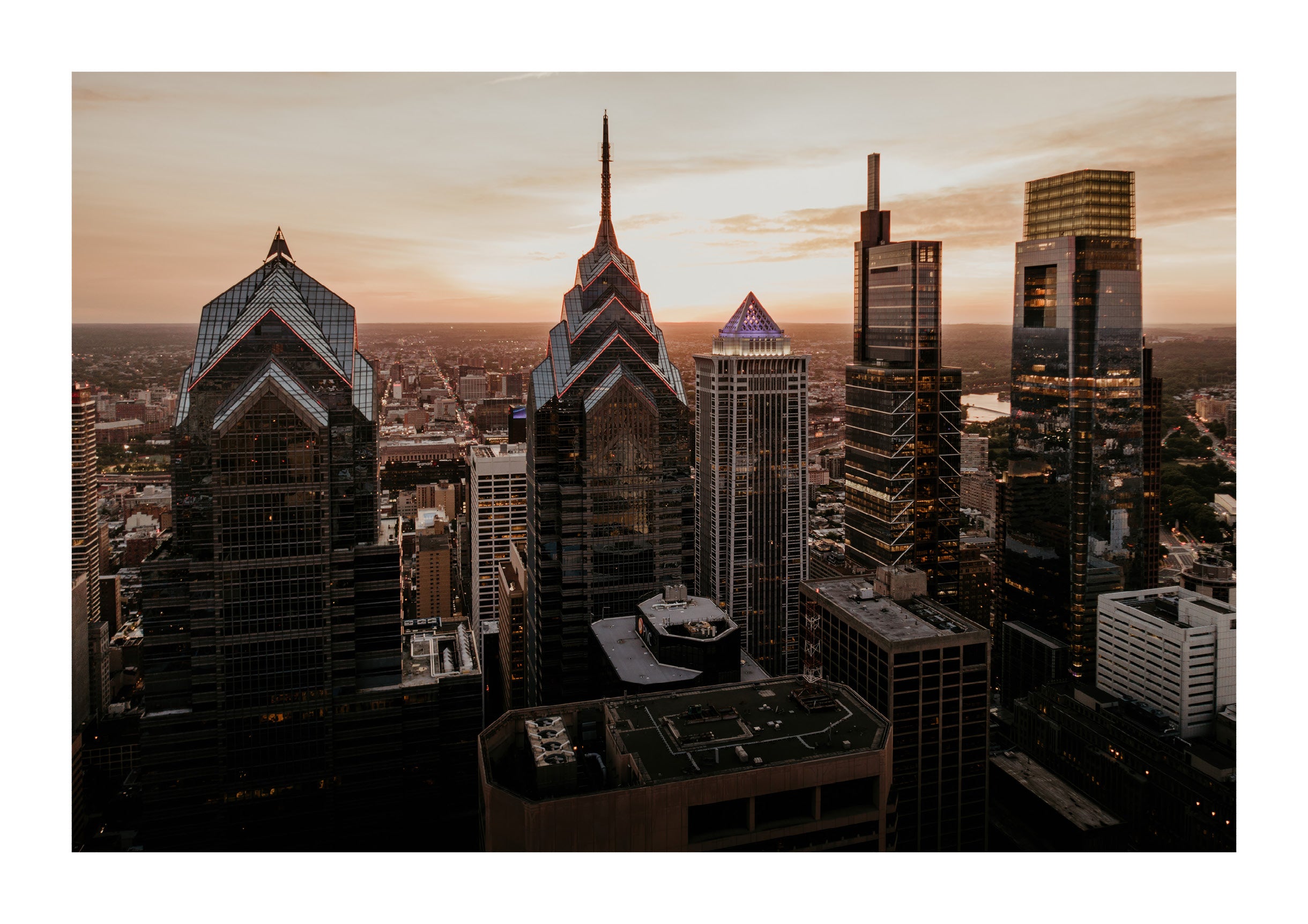 Sunset in the City