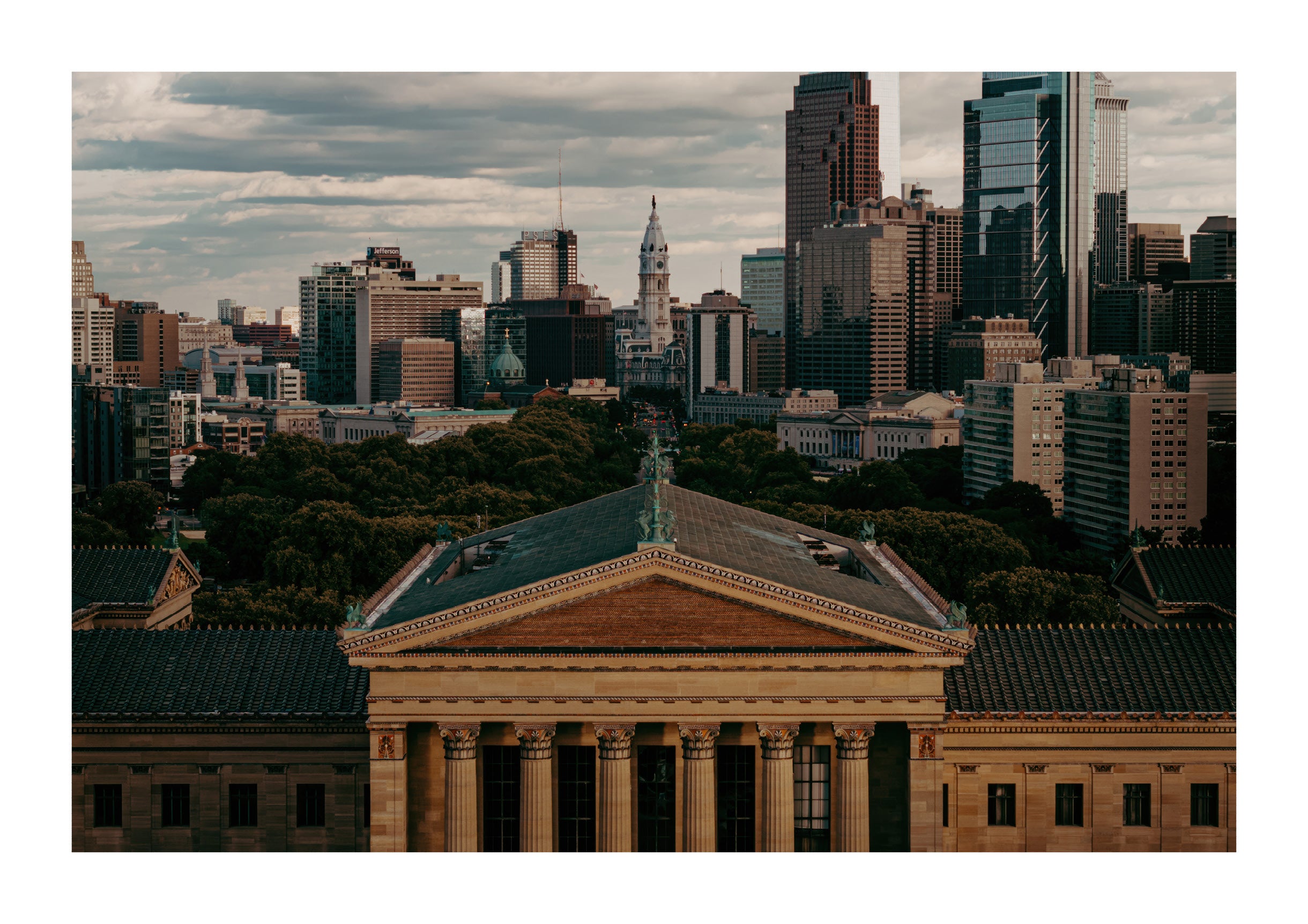 Last Light on the Museum