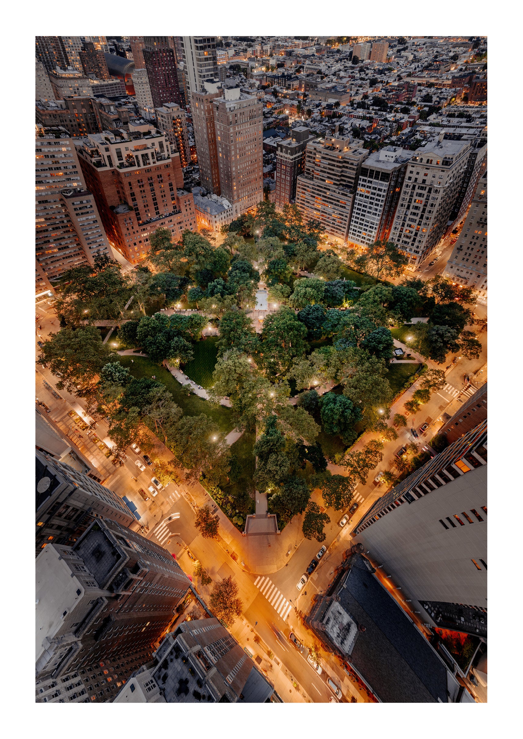 Evening on Rittenhouse