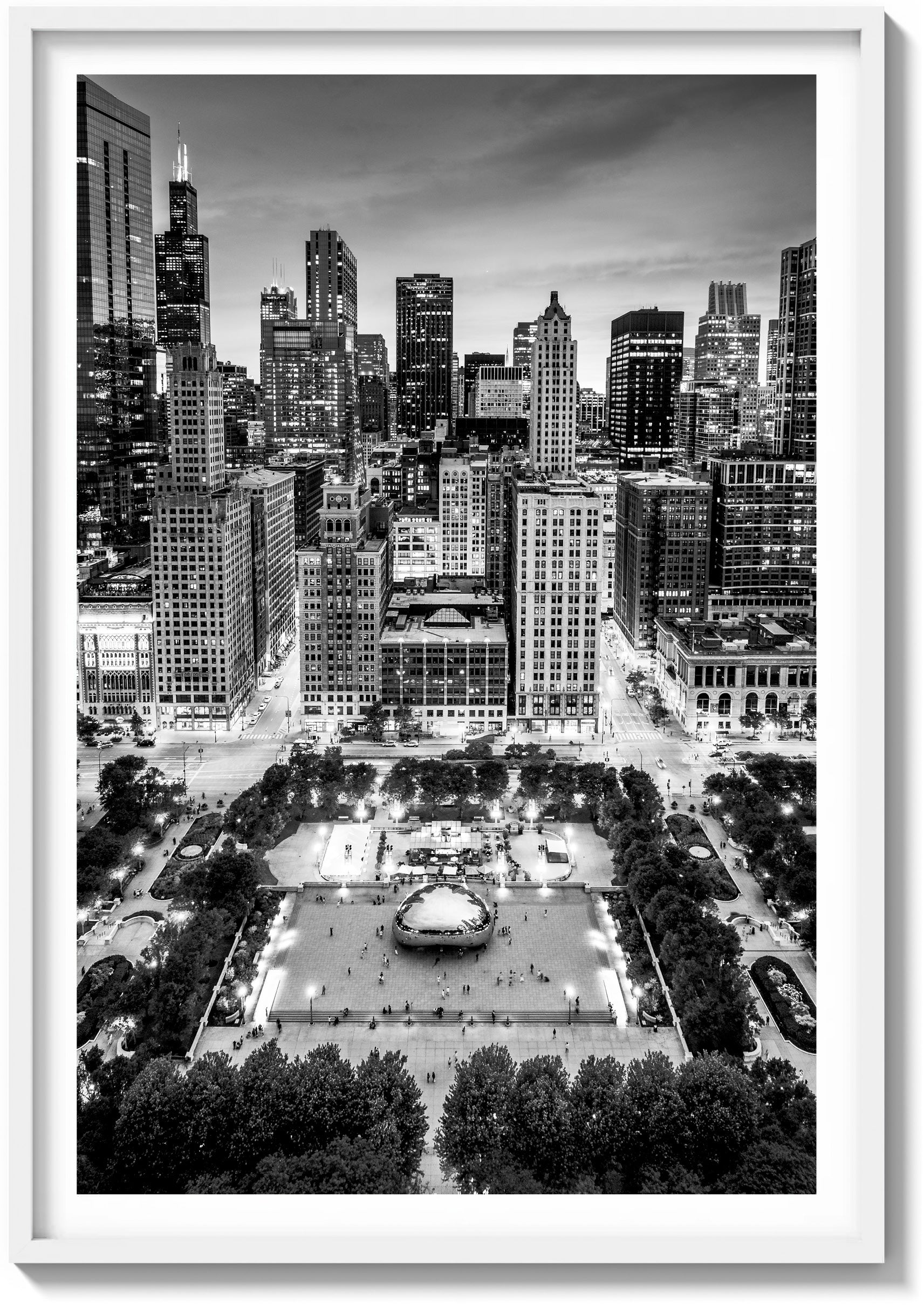 Sunset Over Millenium Park