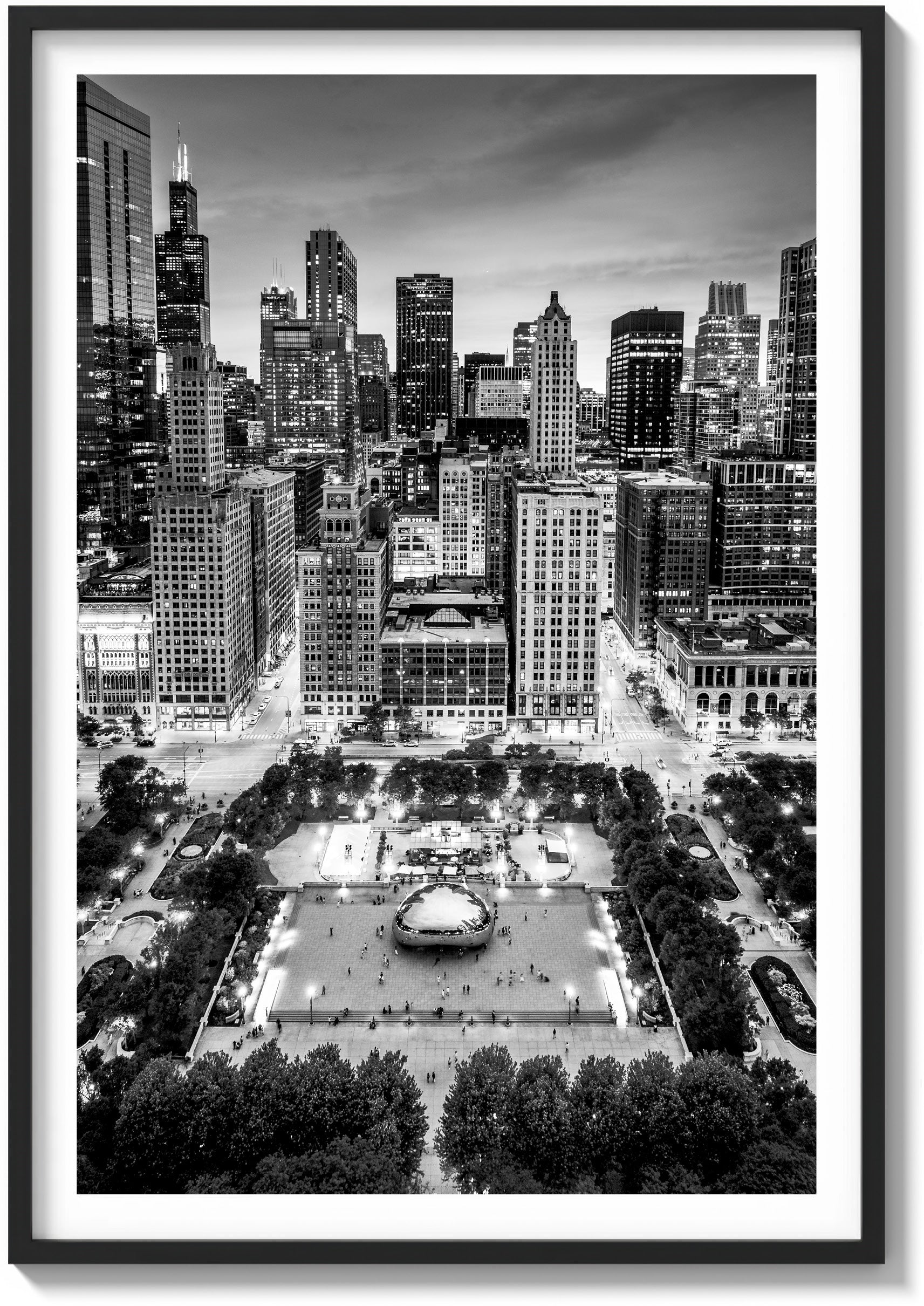 Sunset Over Millenium Park
