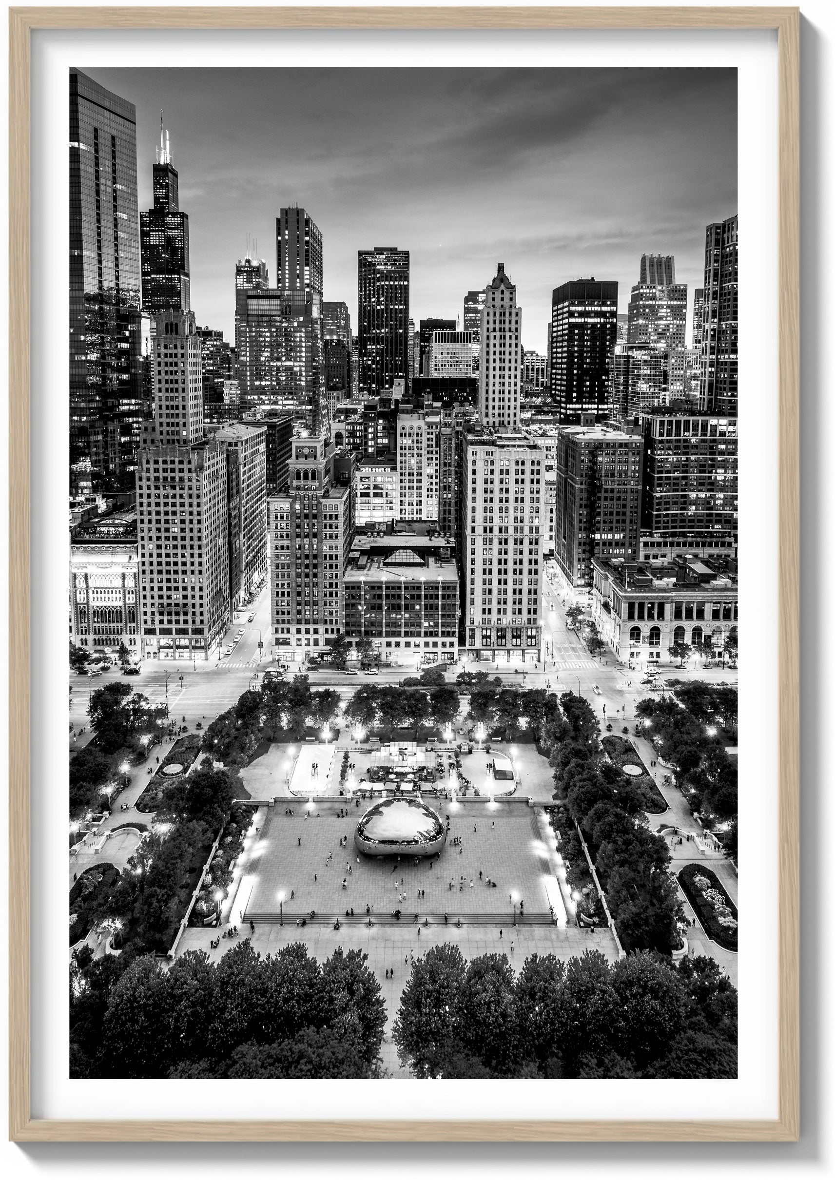 Sunset Over Millenium Park