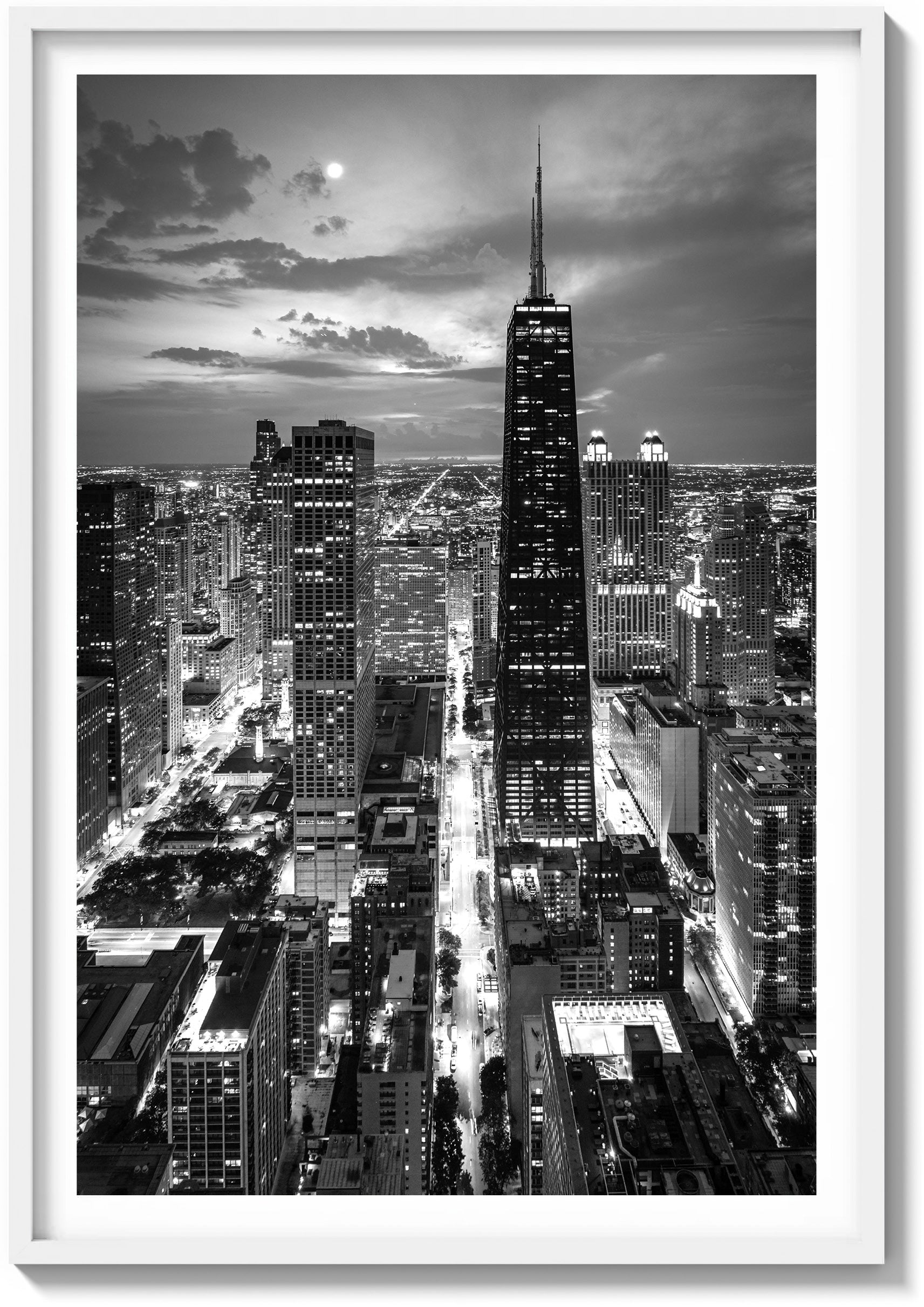 Moonlight over the City