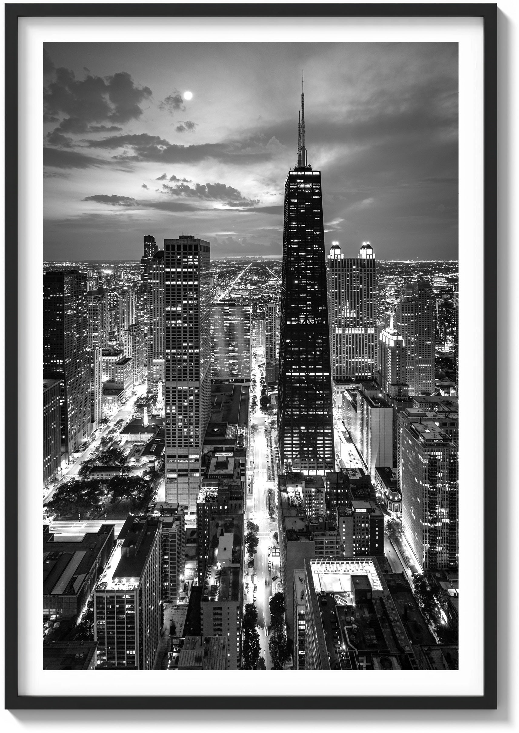 Moonlight over the City