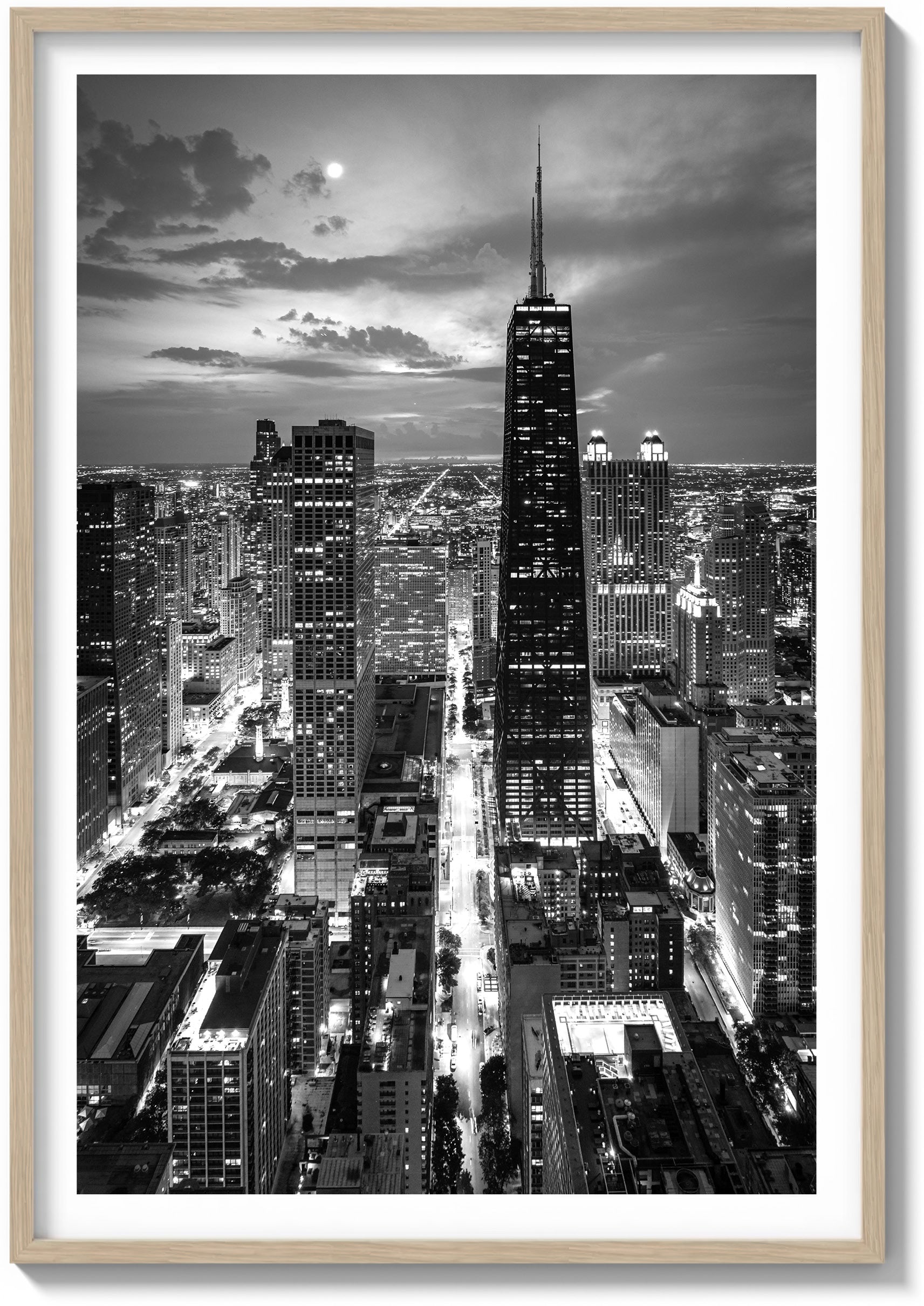 Moonlight over the City