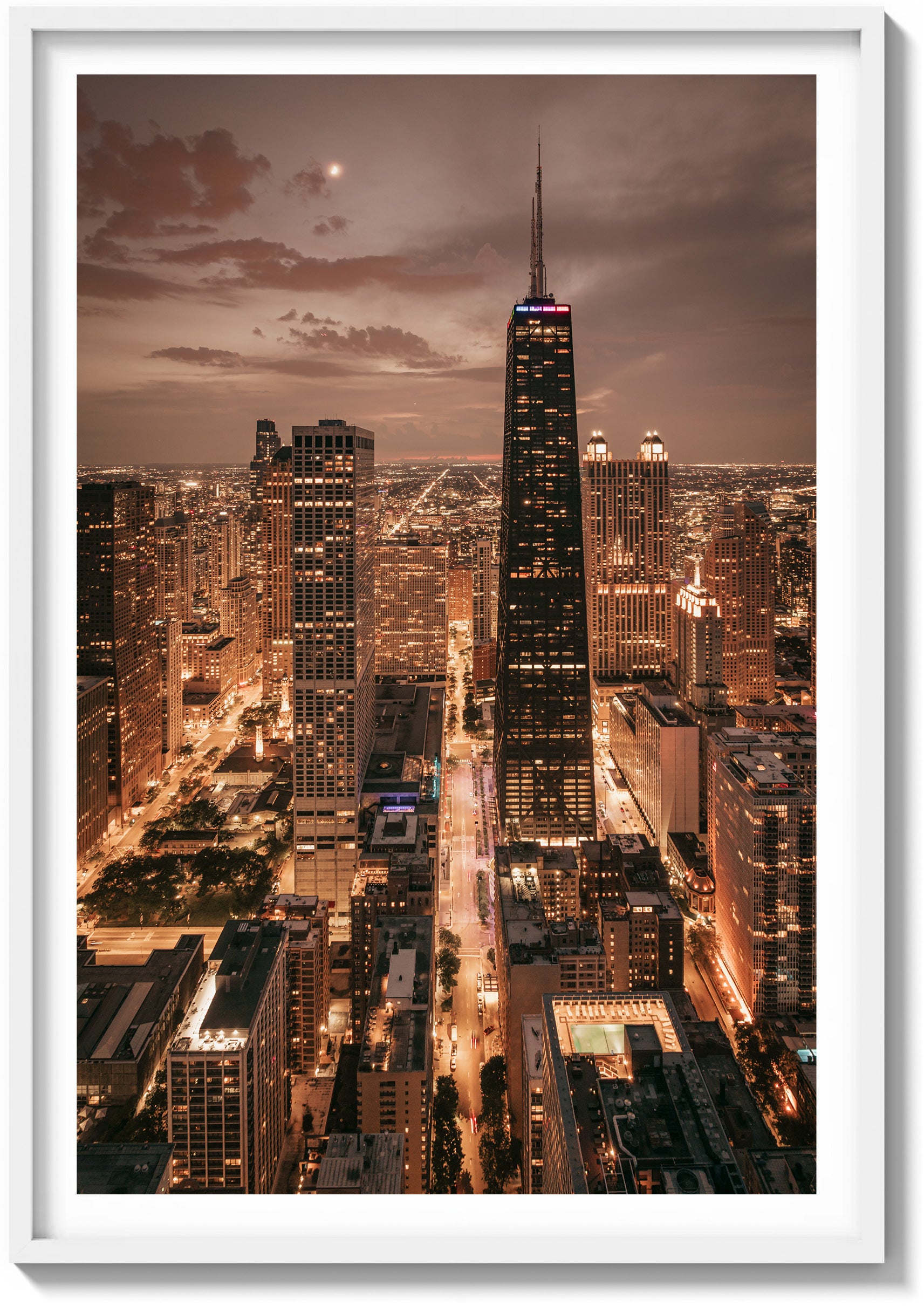 Moonlight over the City