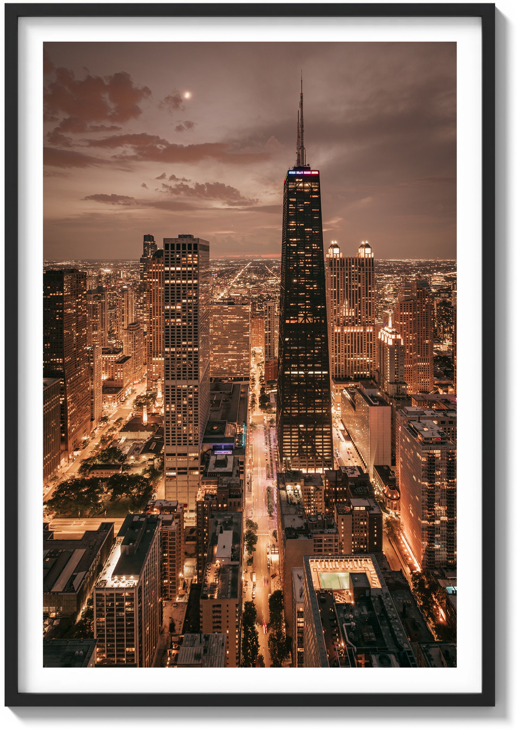 Moonlight over the City