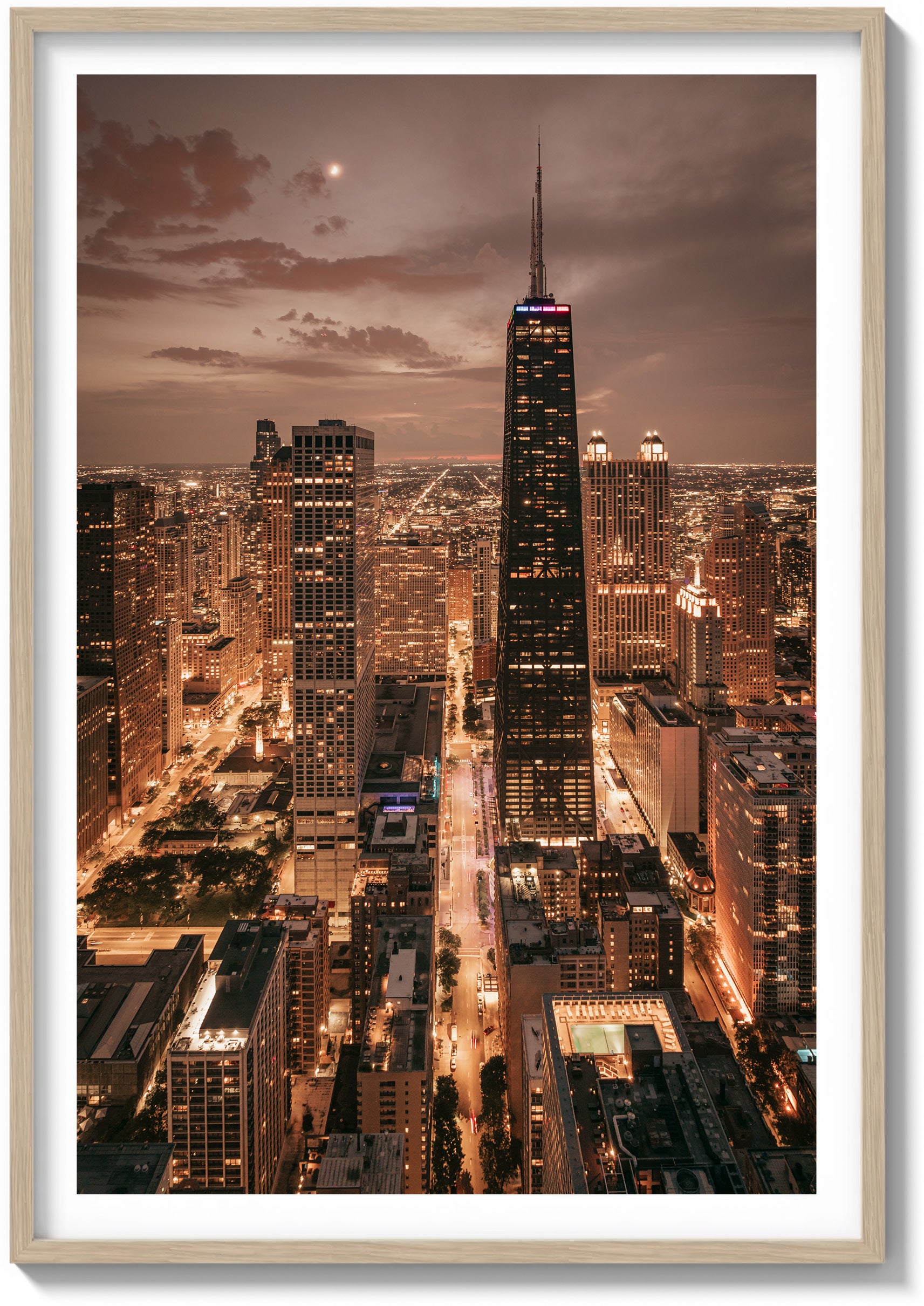 Moonlight over the City