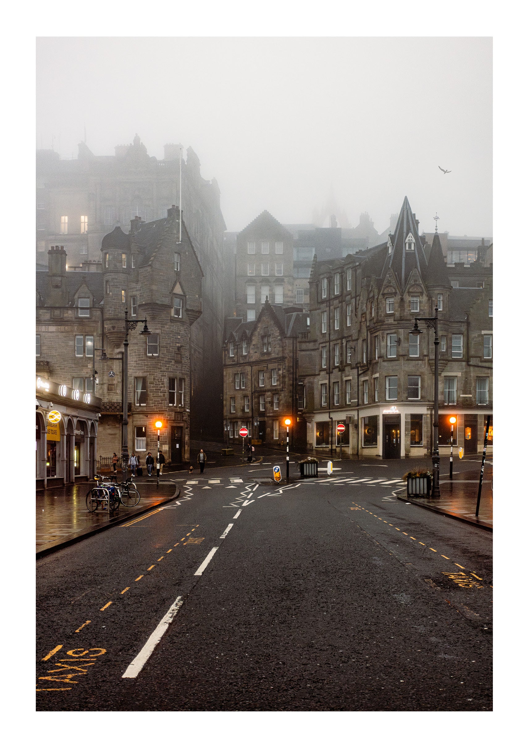 Morning on Waverly Bridge