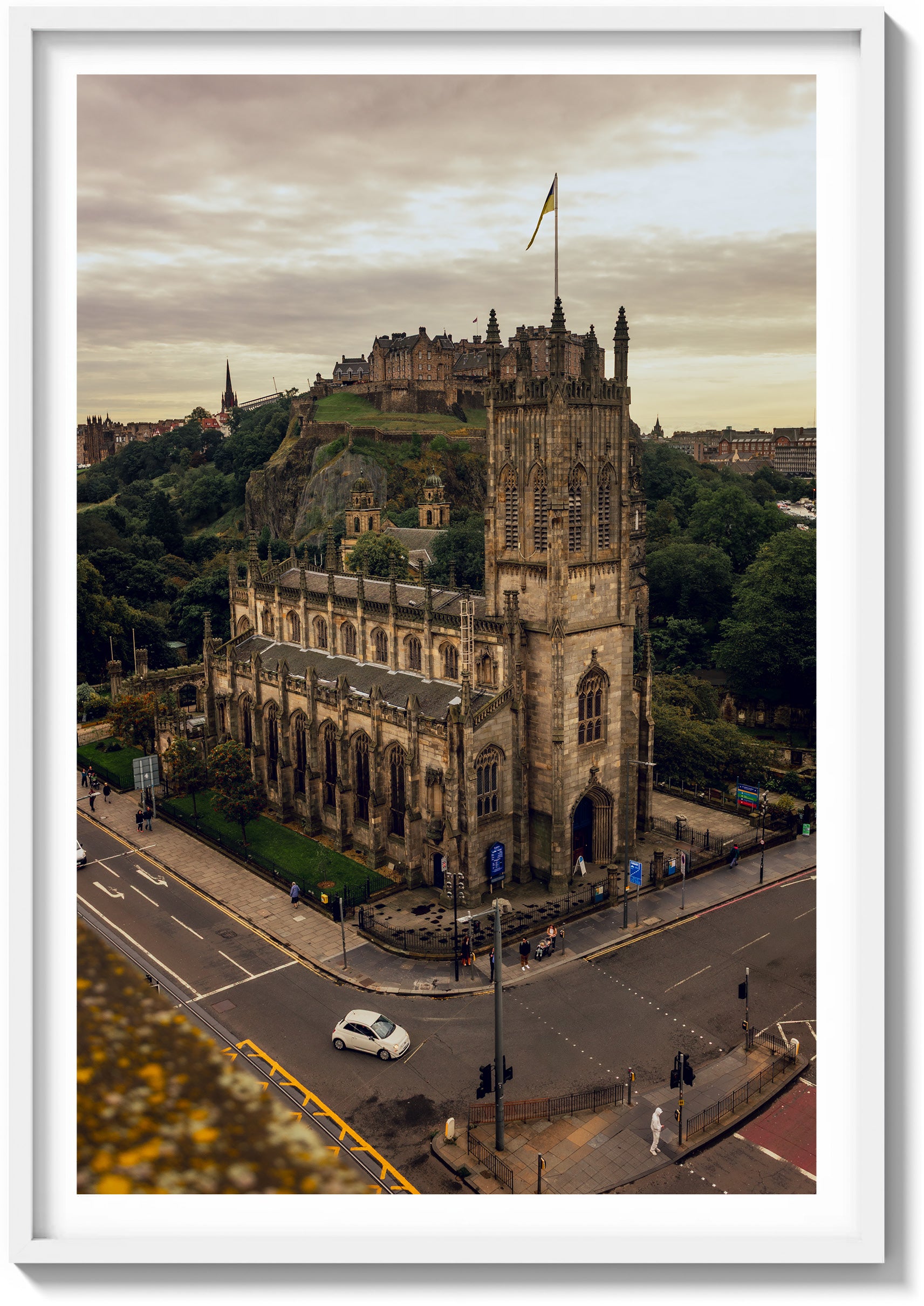 Sunset at St. John's Church