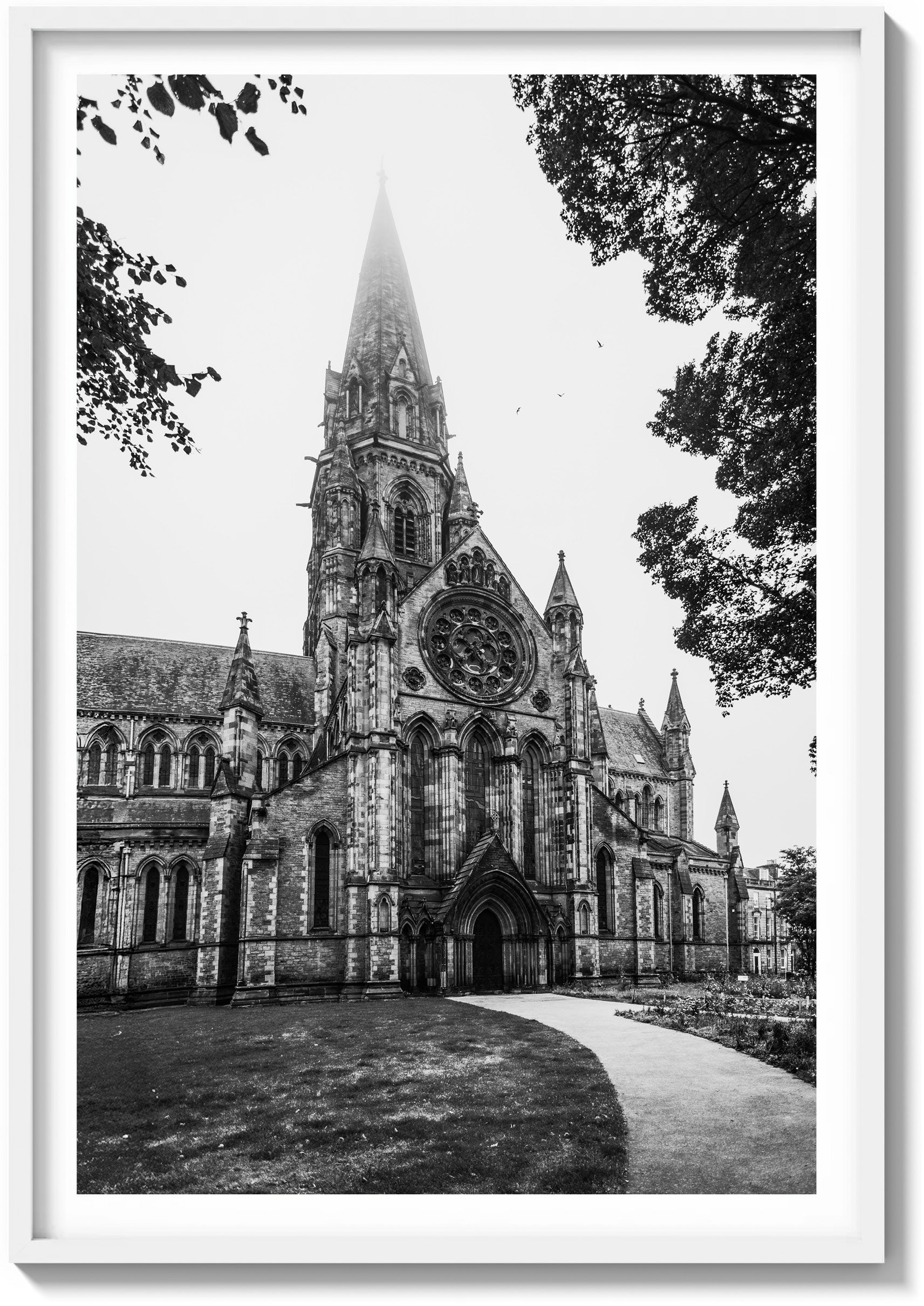 Pathway to St. Mary's