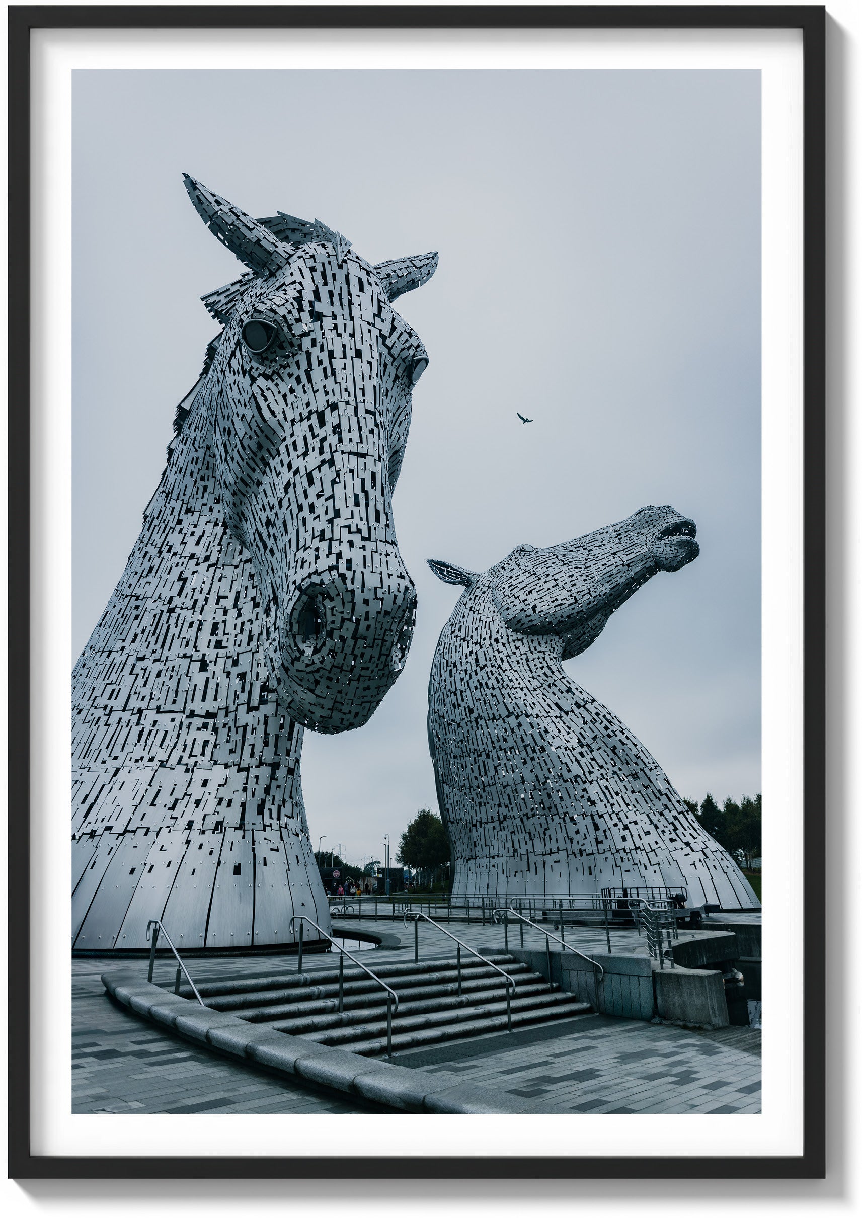 Afternoon at The Kelpies