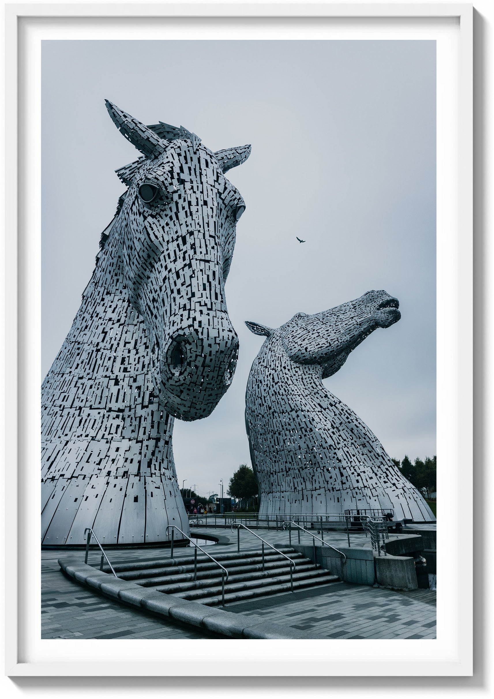 Afternoon at The Kelpies