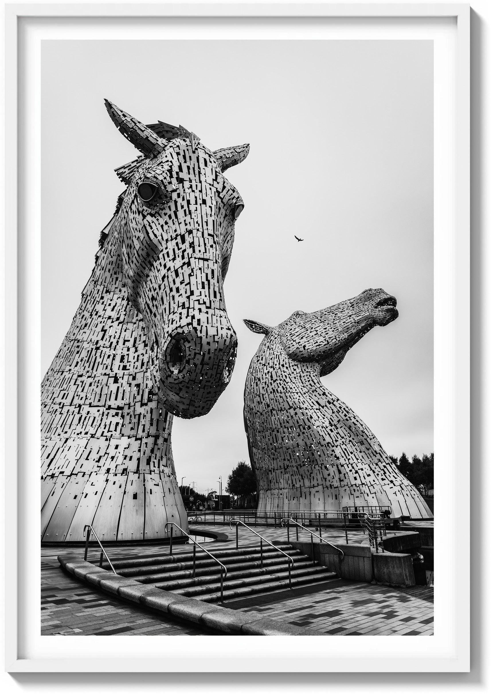 Afternoon at The Kelpies