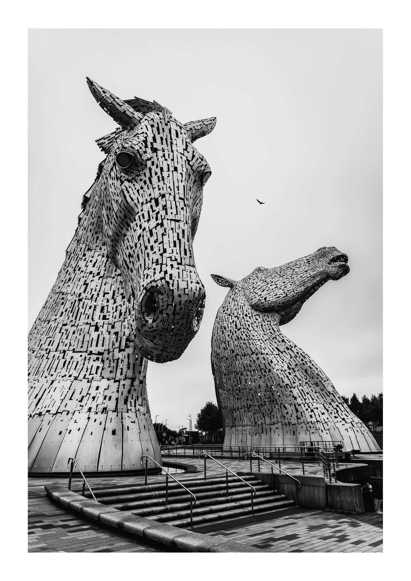 Afternoon at The Kelpies
