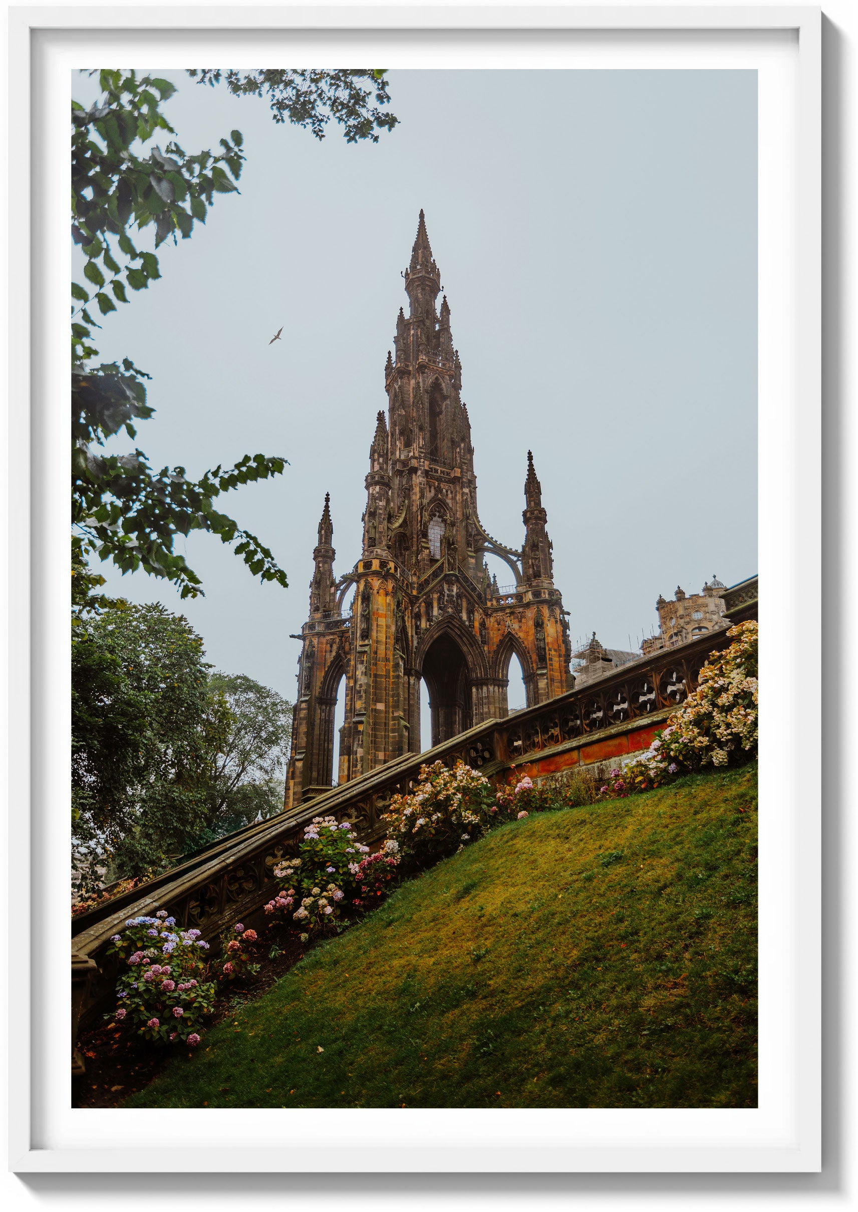 Scott Monument in Autumn