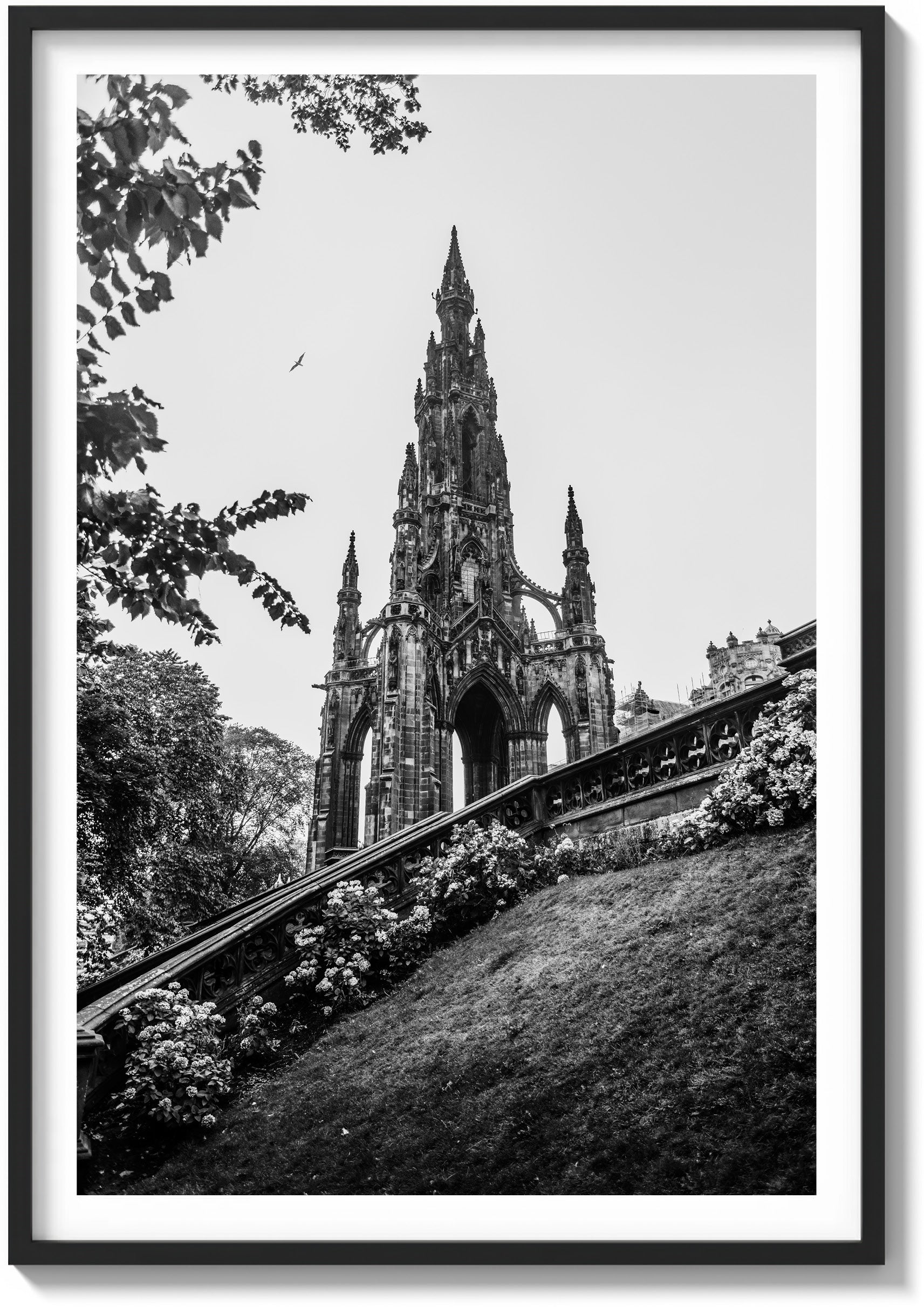 Scott Monument in Autumn