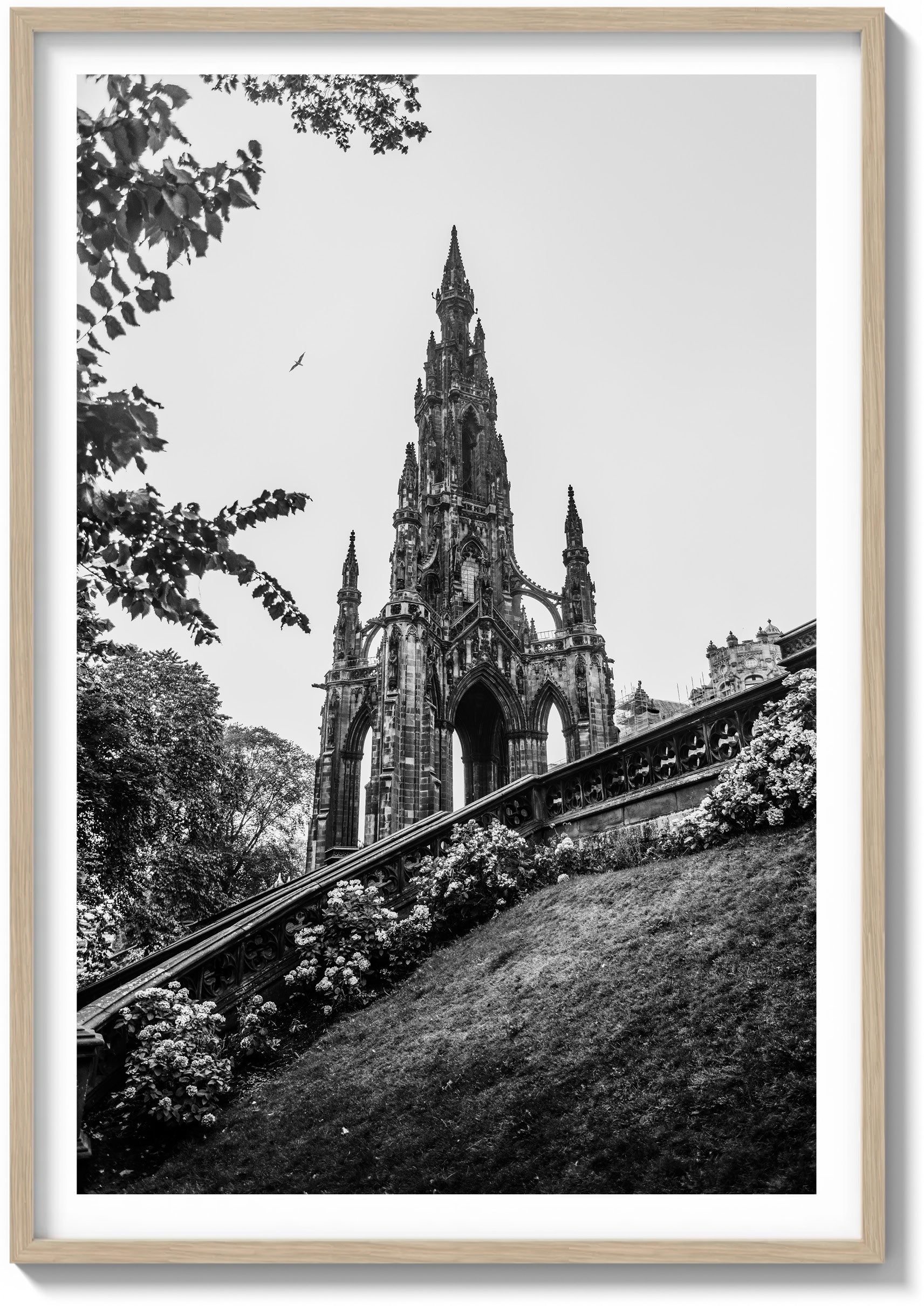 Scott Monument in Autumn