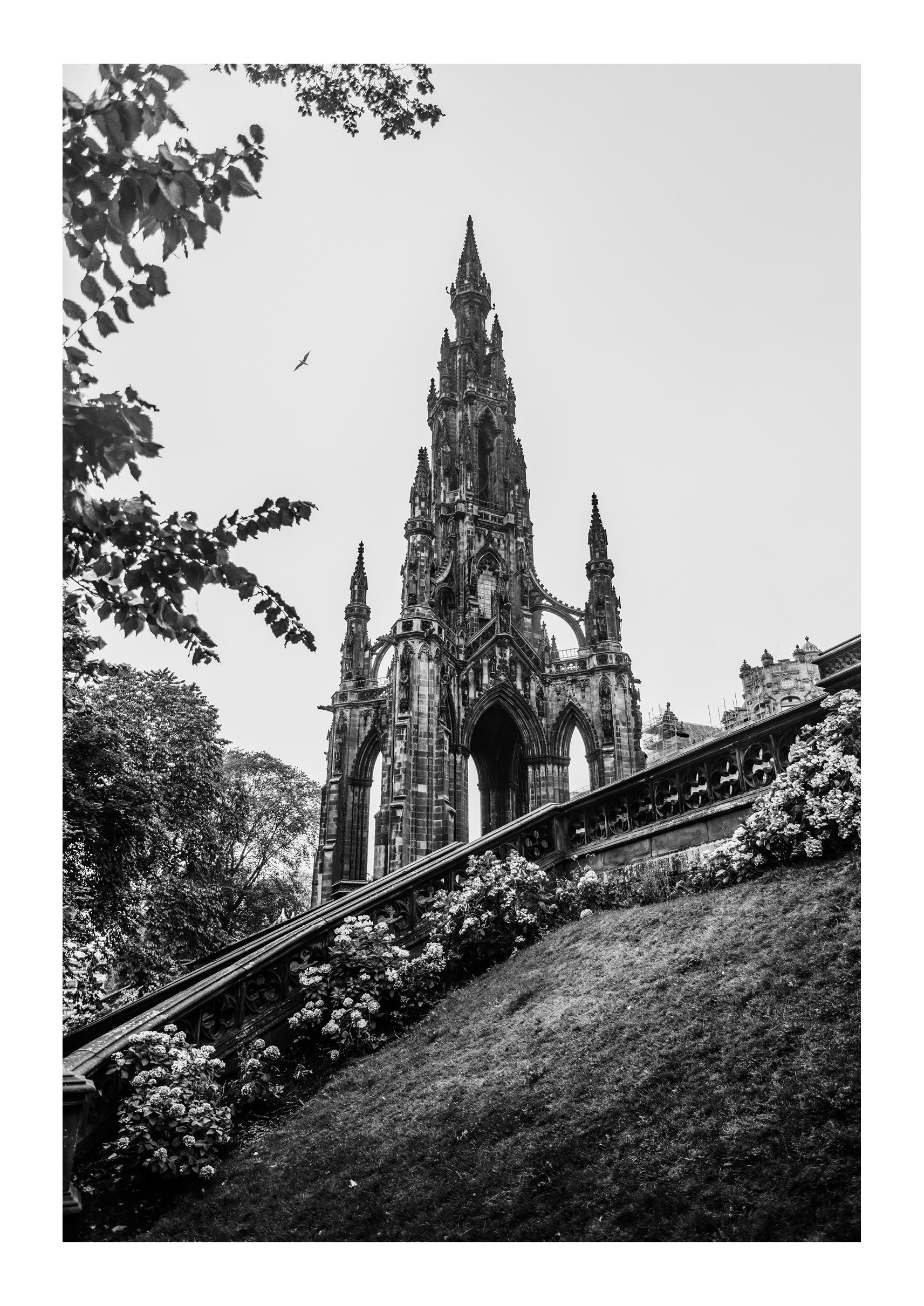 Scott Monument in Autumn