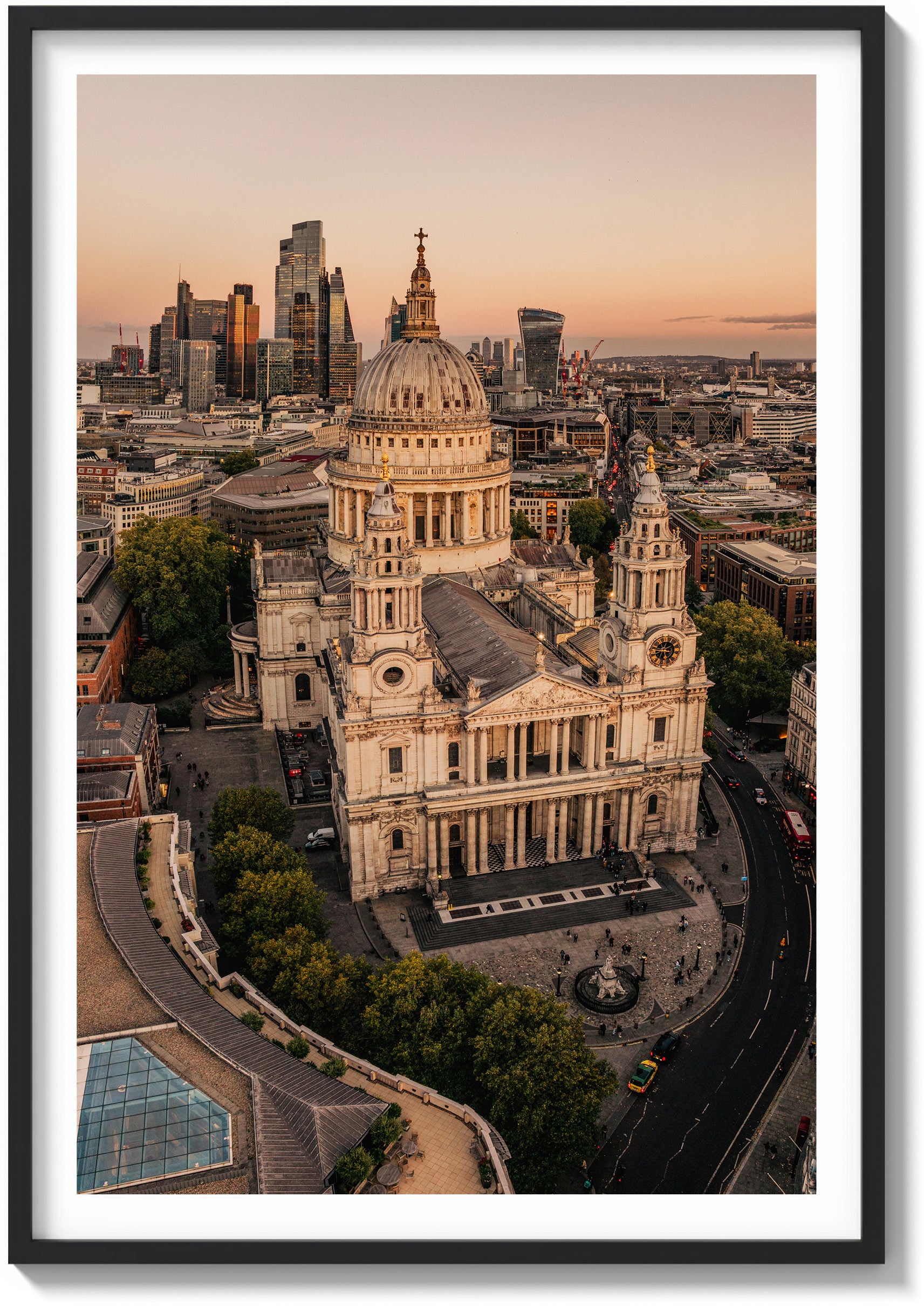 Sunset at St. Paul's