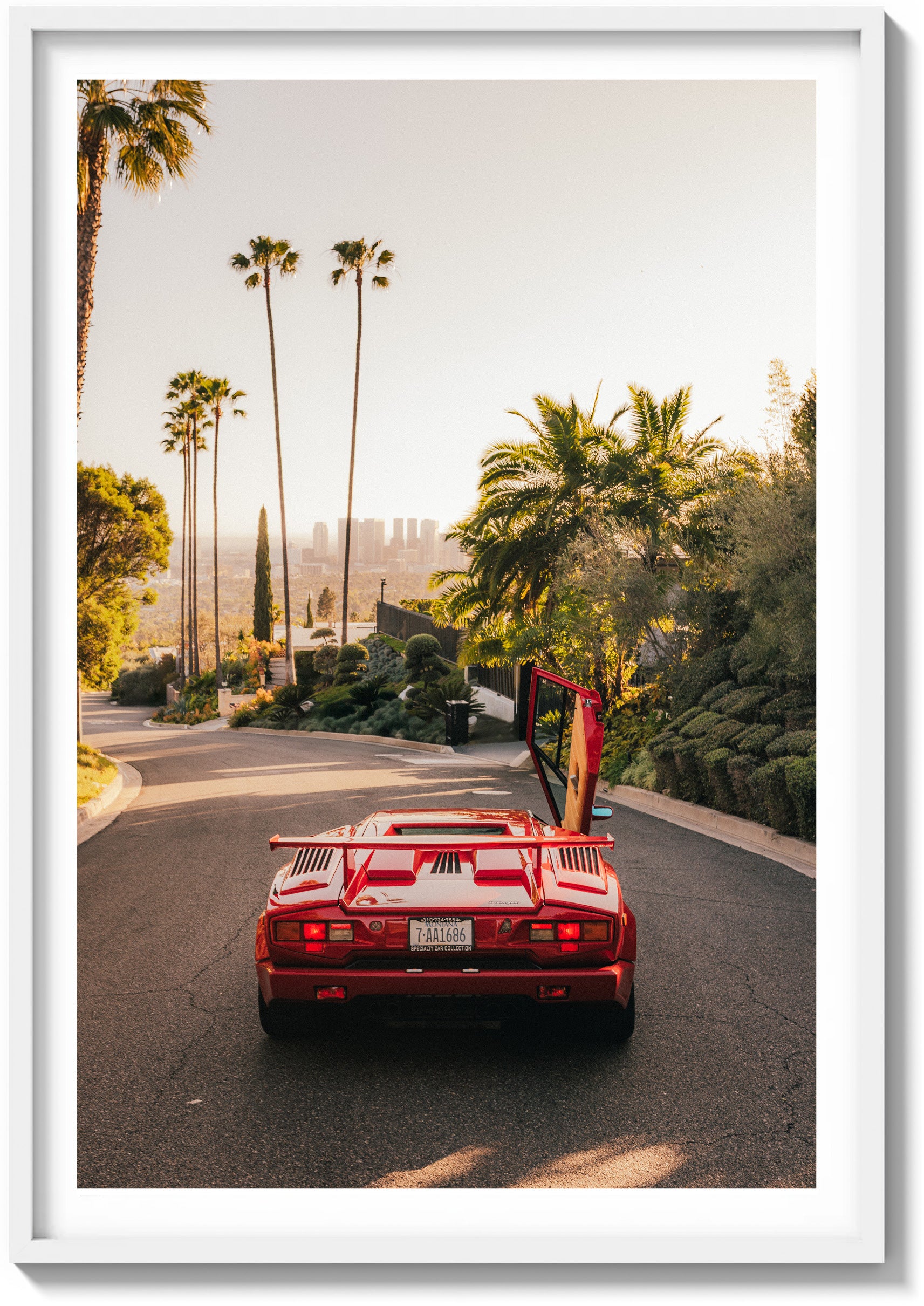 Sunset Over the Hills