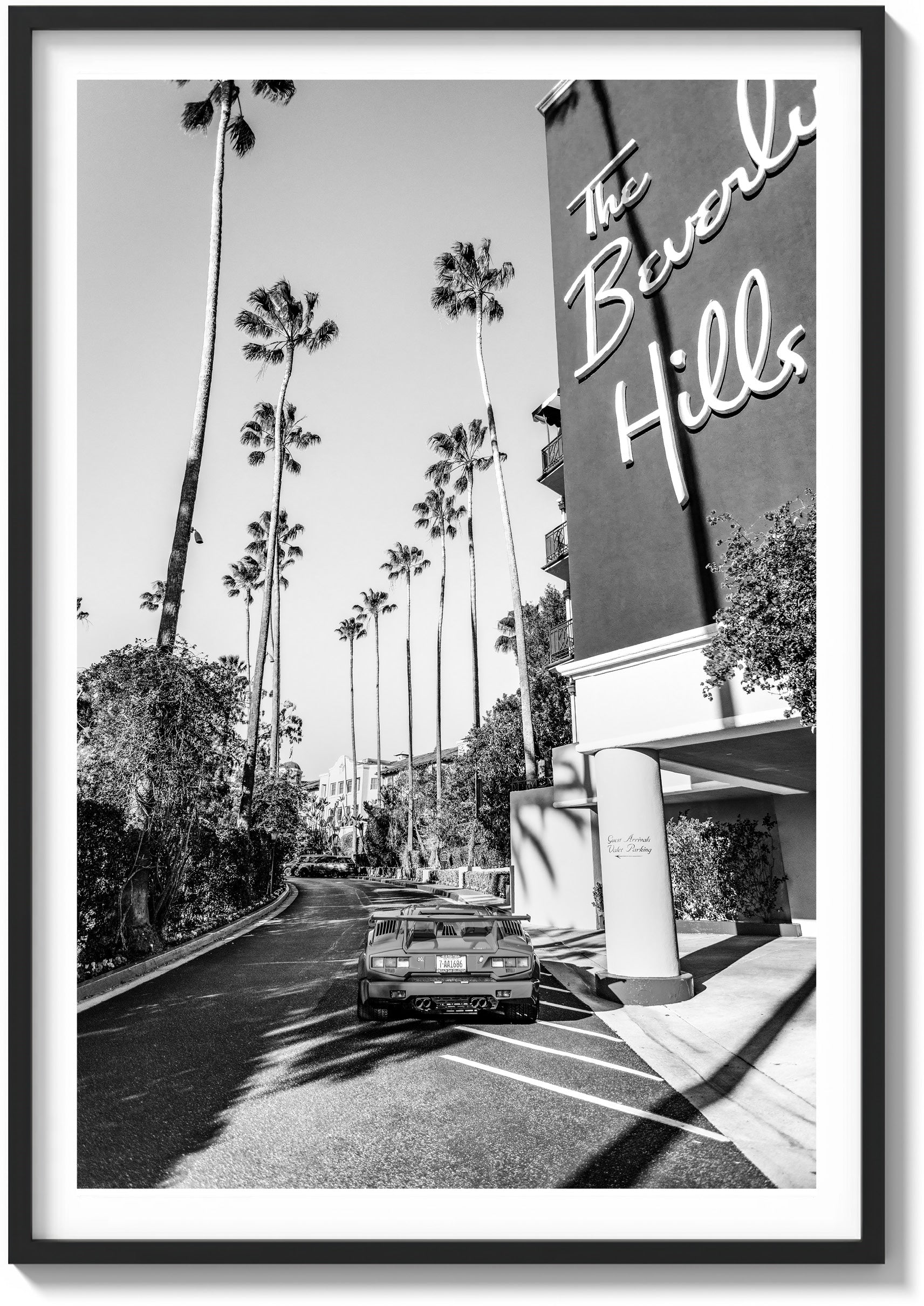 Arrival in Beverly Hills
