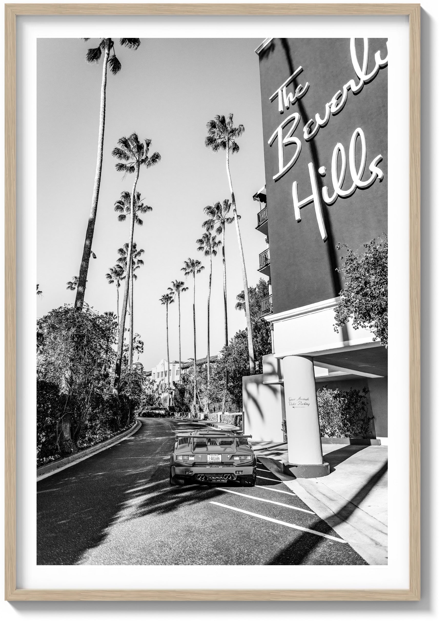 Arrival in Beverly Hills