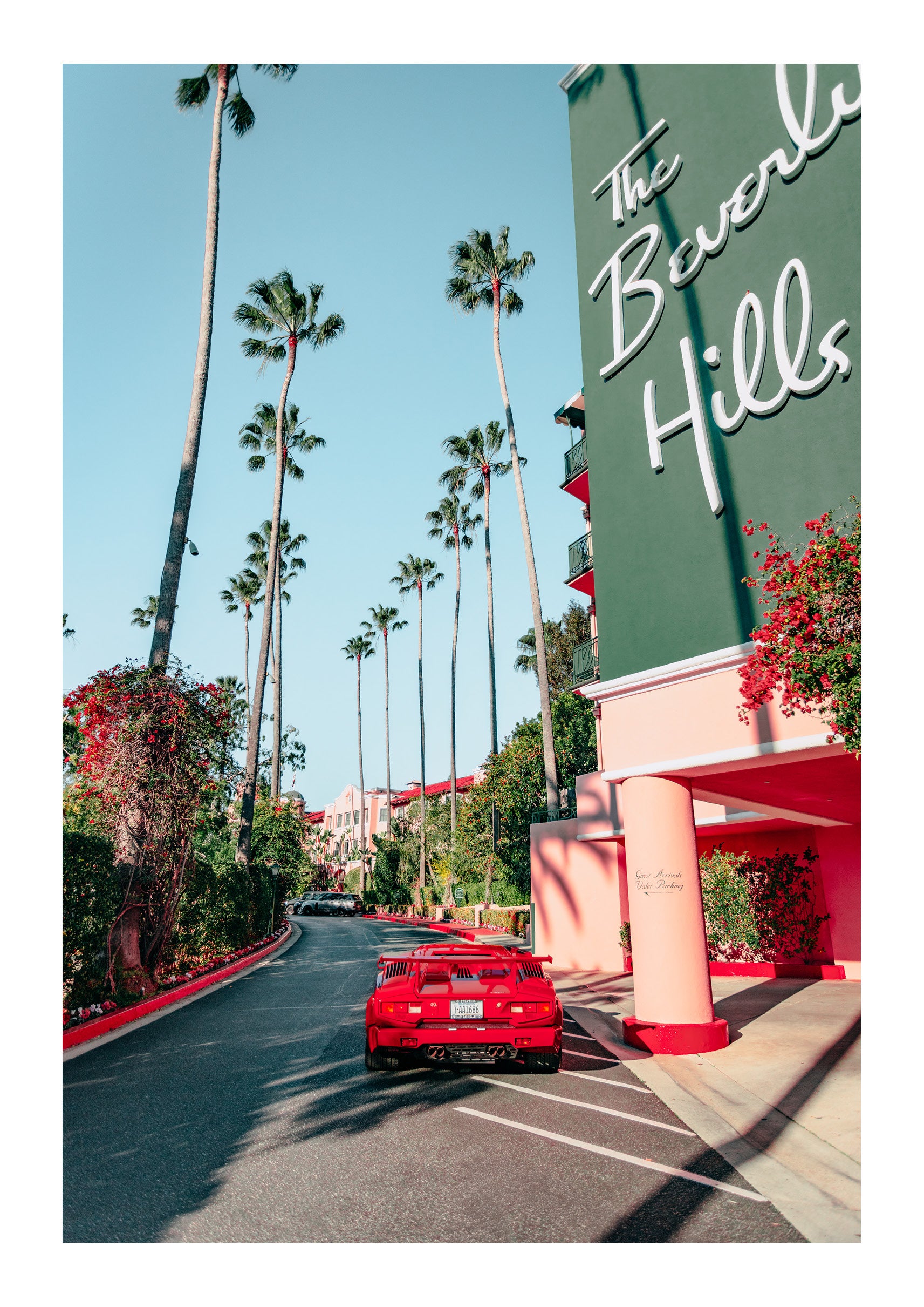 Arrival in Beverly Hills