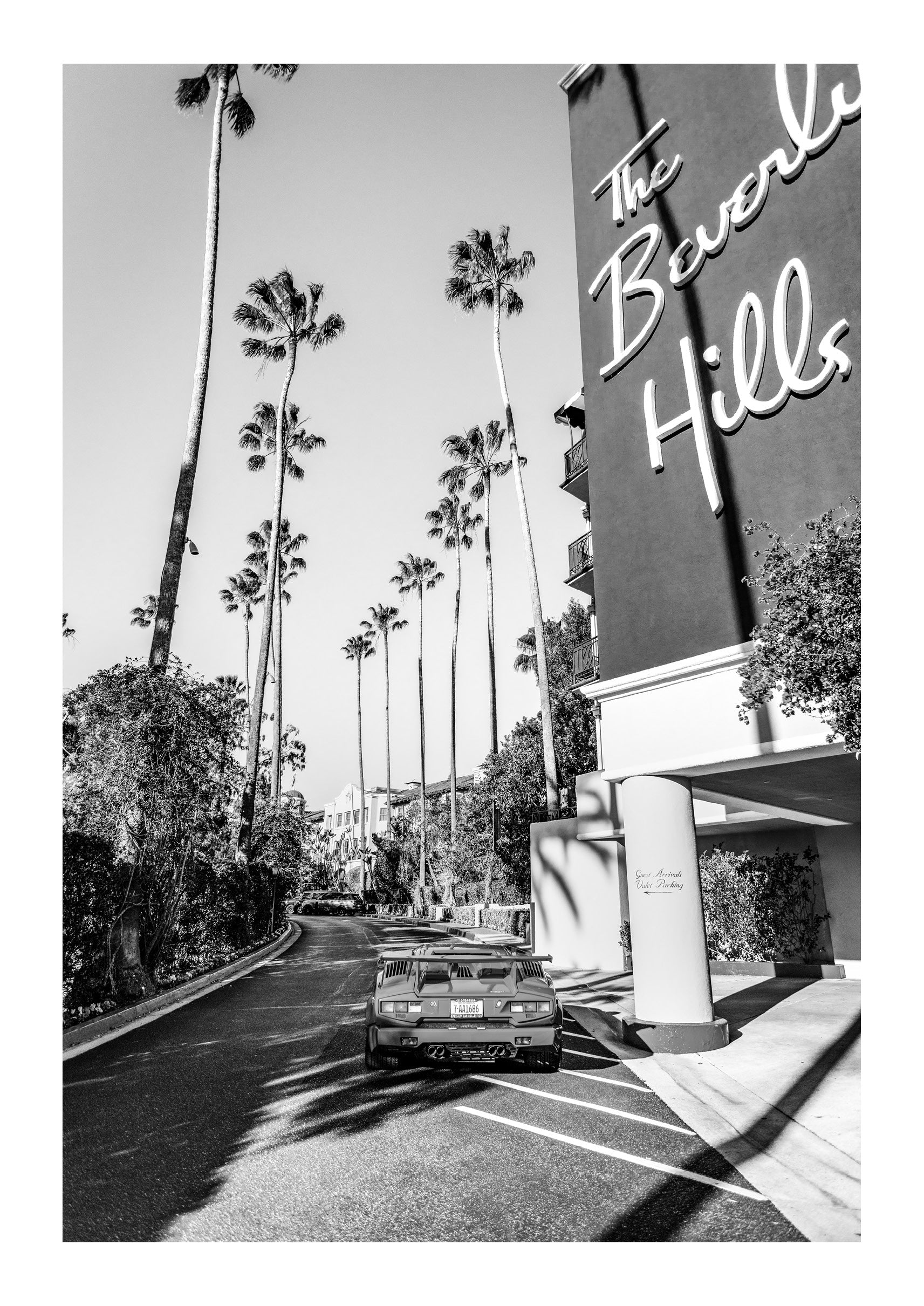 Arrival in Beverly Hills