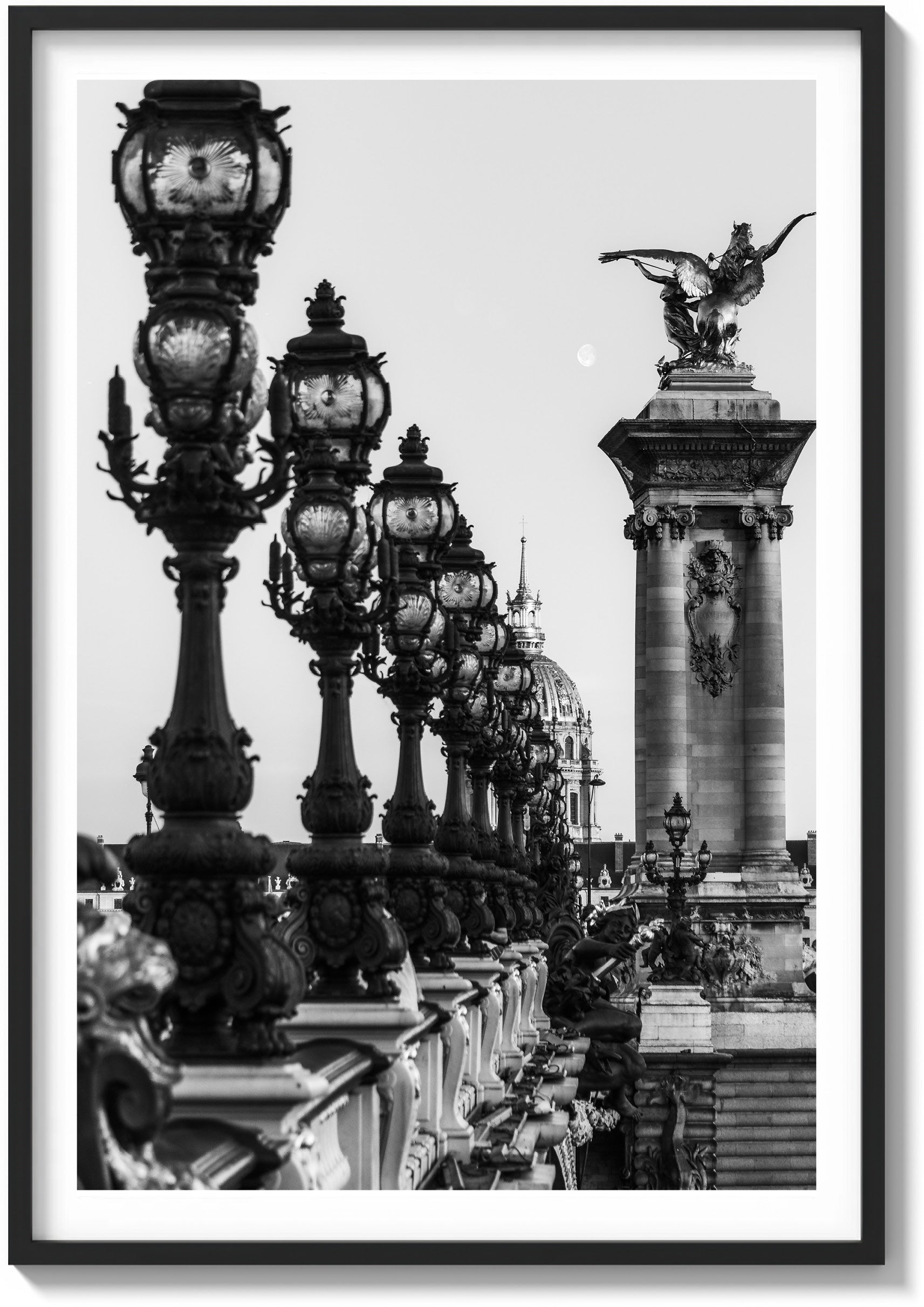 Pont Alexandre Moonrise