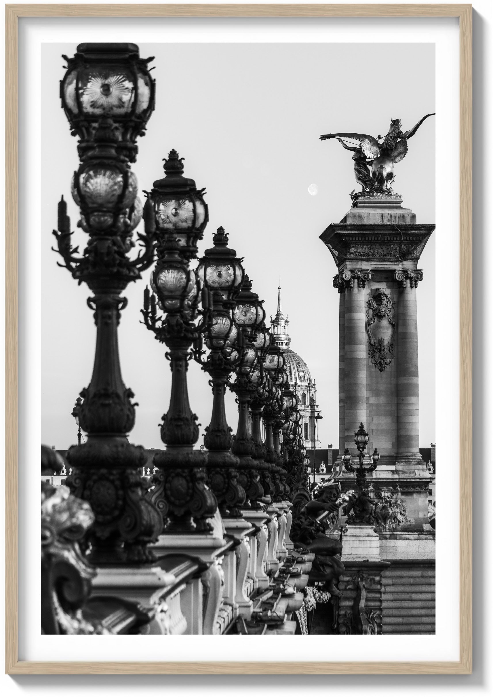 Pont Alexandre Moonrise