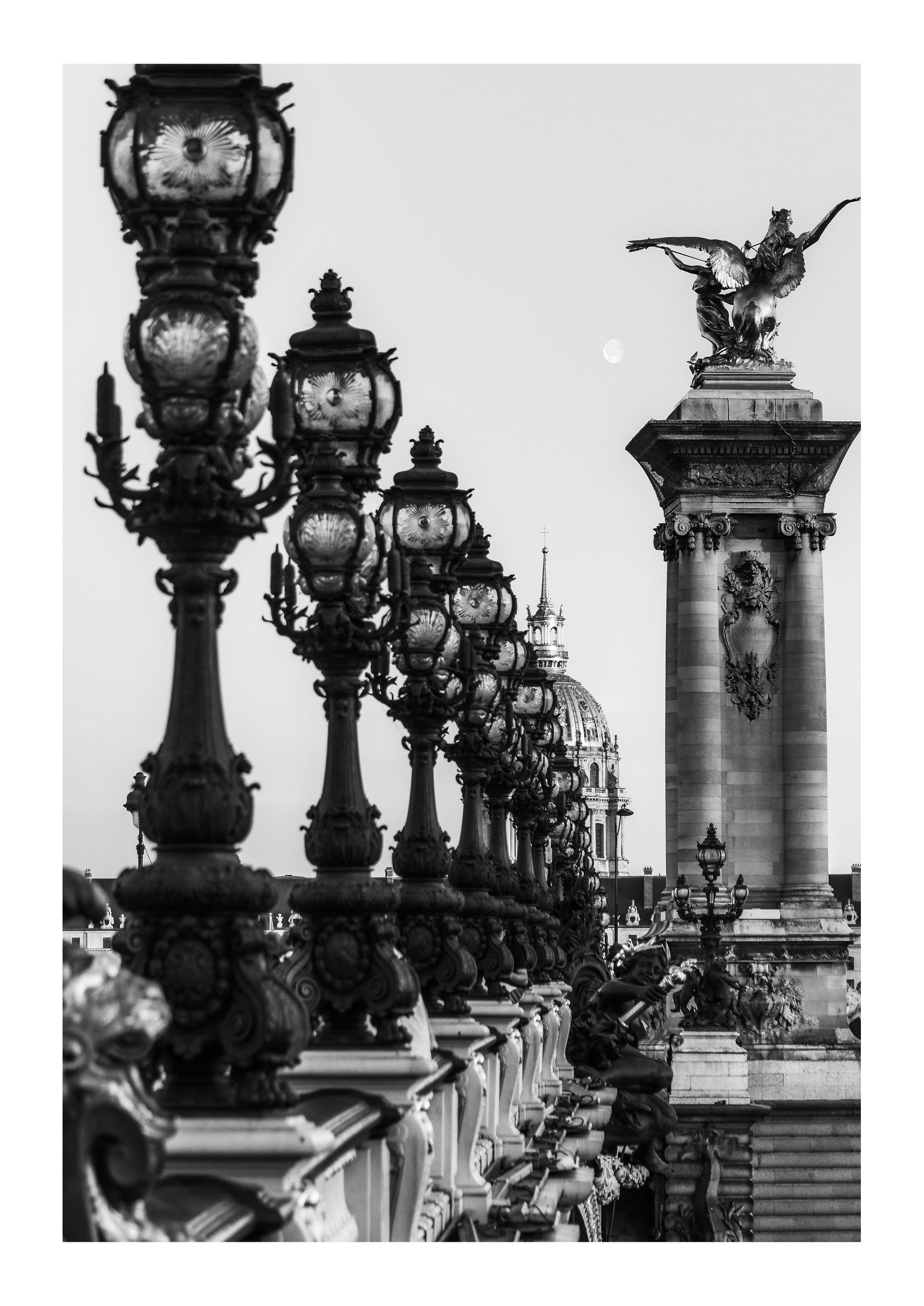 Pont Alexandre Moonrise