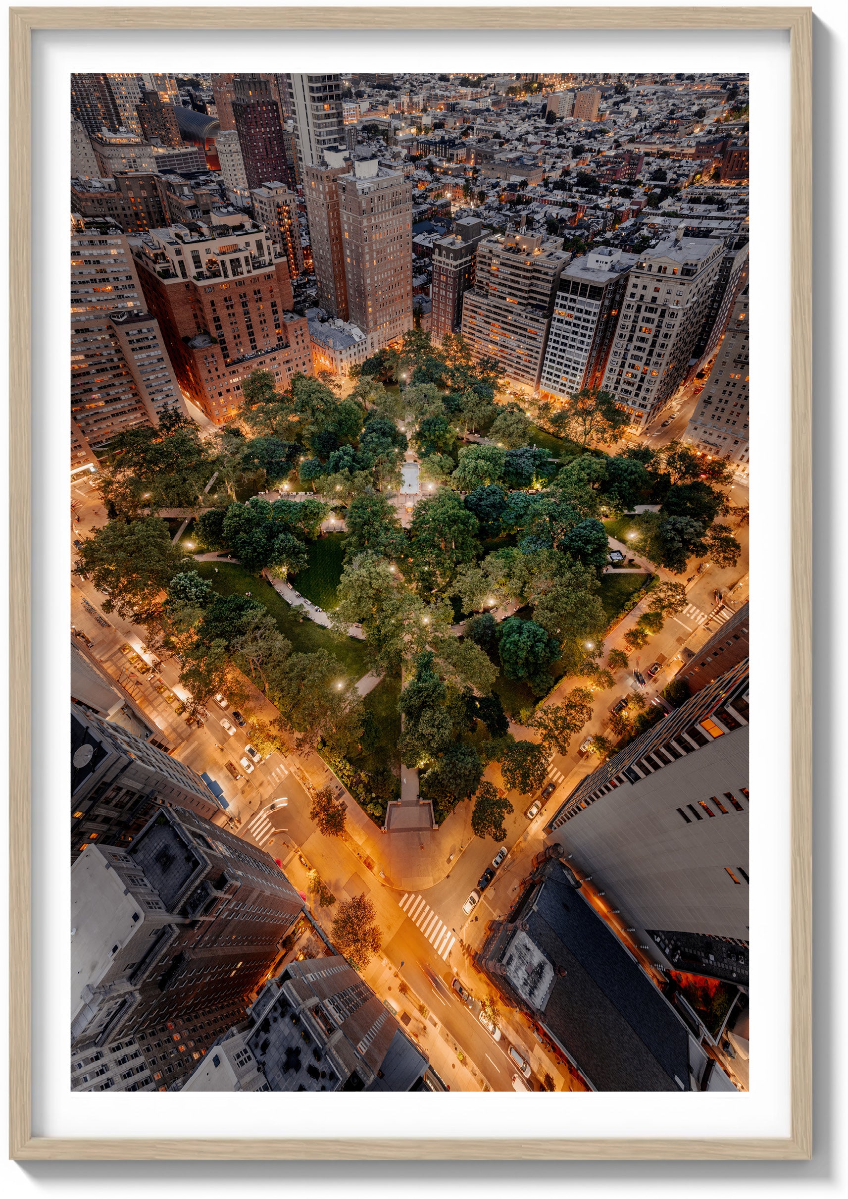 Evening on Rittenhouse