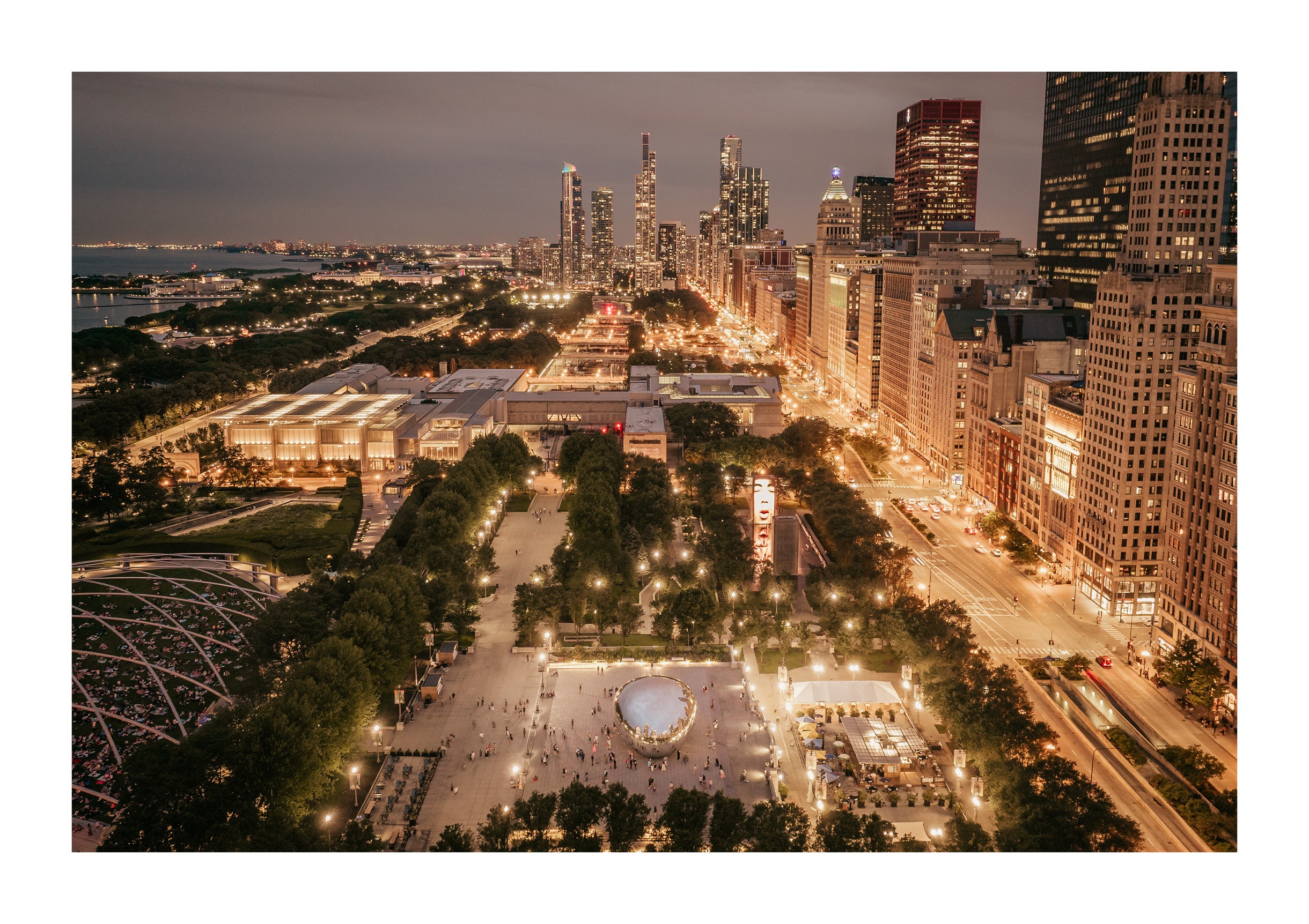 Evening in Millennium Park