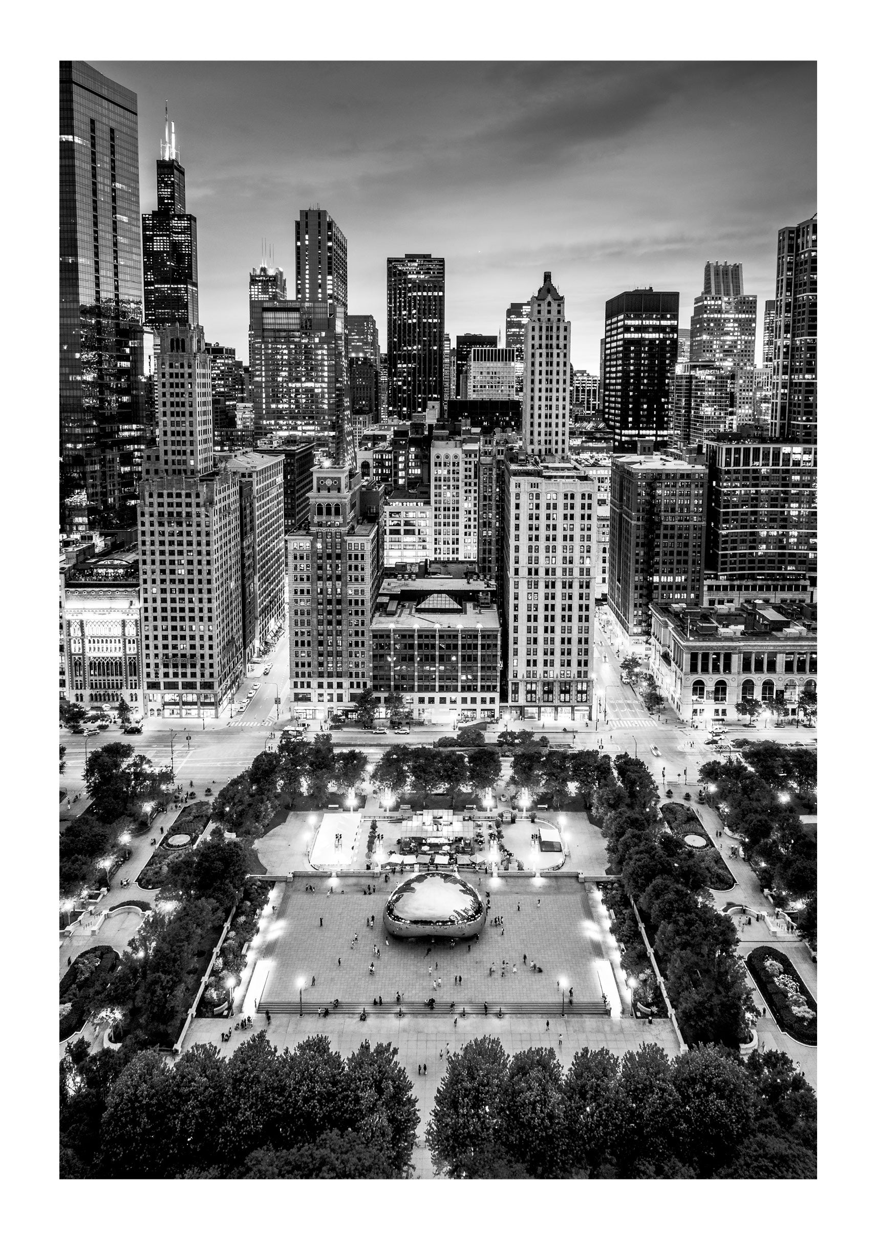 Sunset Over Millenium Park