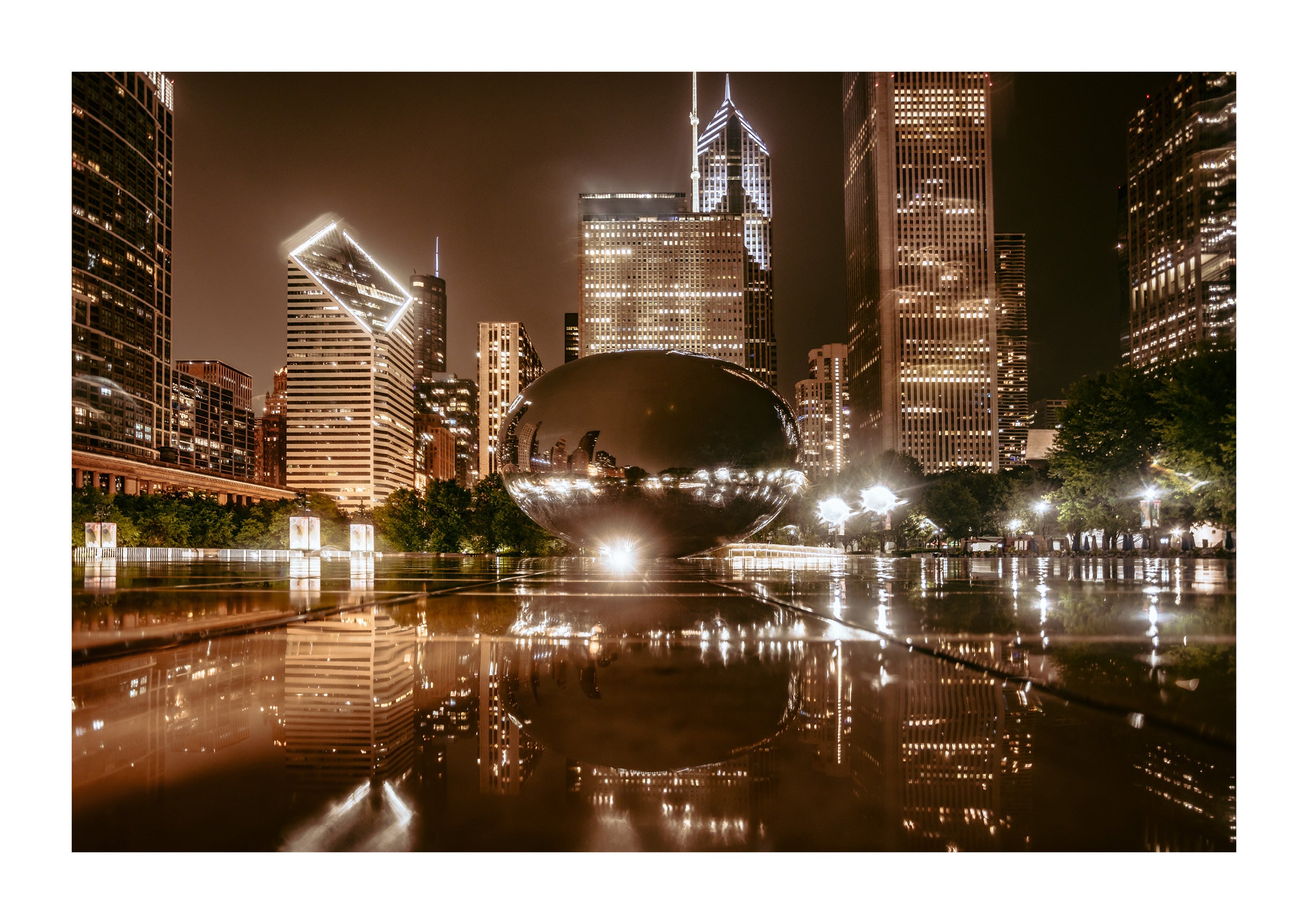 Midnight in Millennium Park