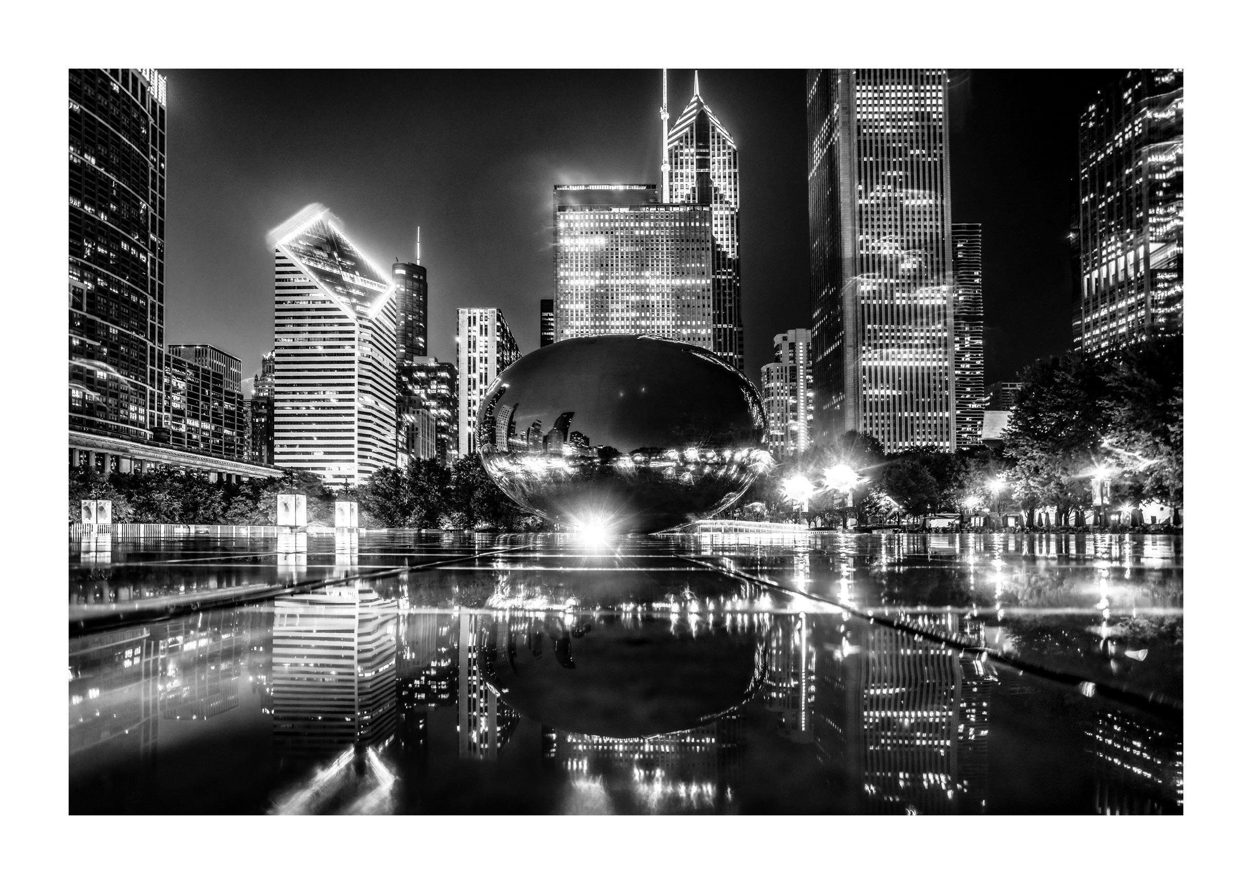 Midnight in Millennium Park