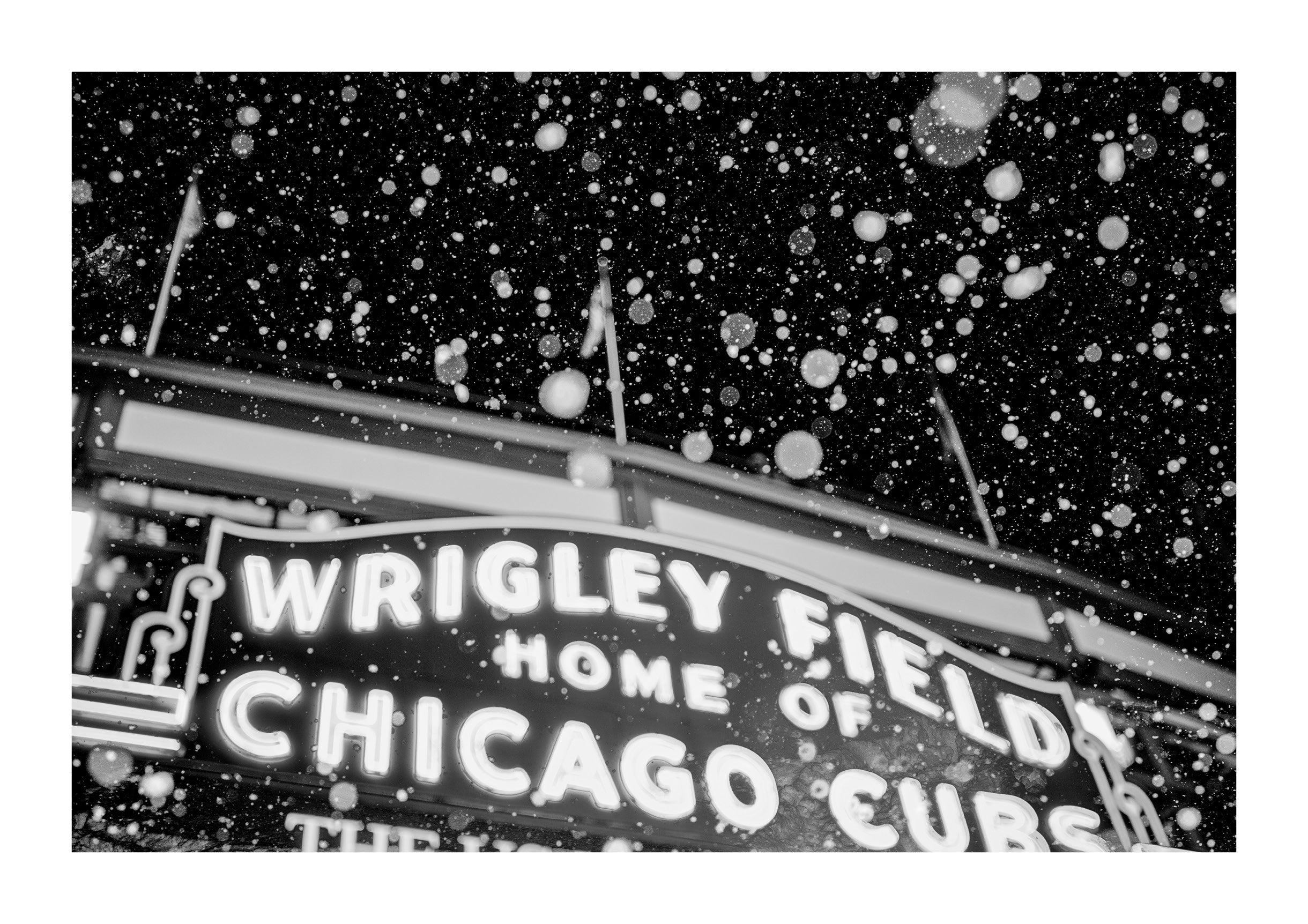 Wrigley in Winter