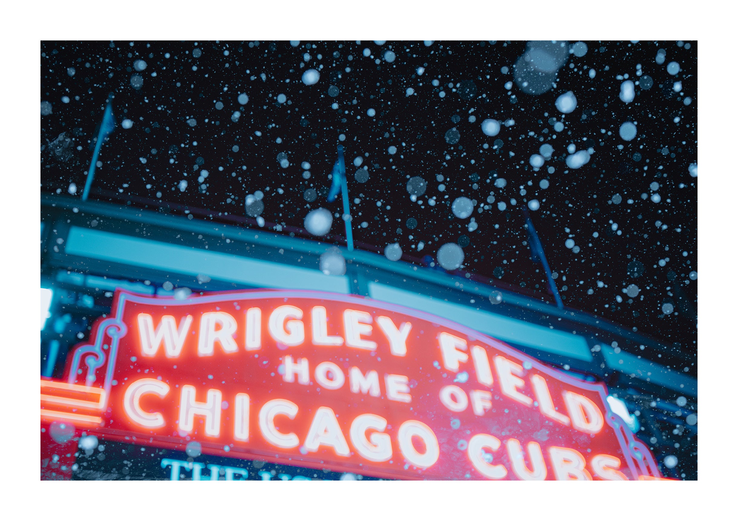Wrigley in Winter