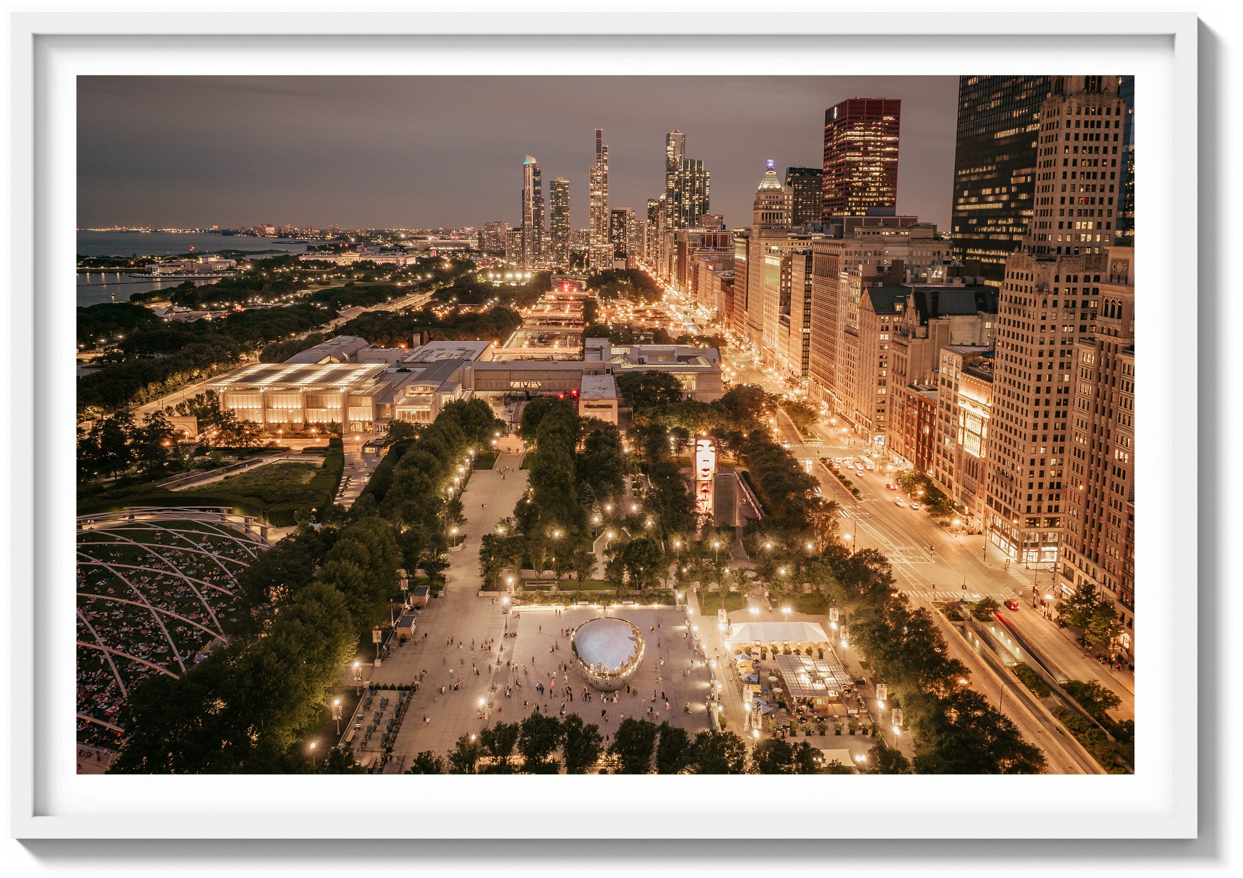 Evening in Millennium Park