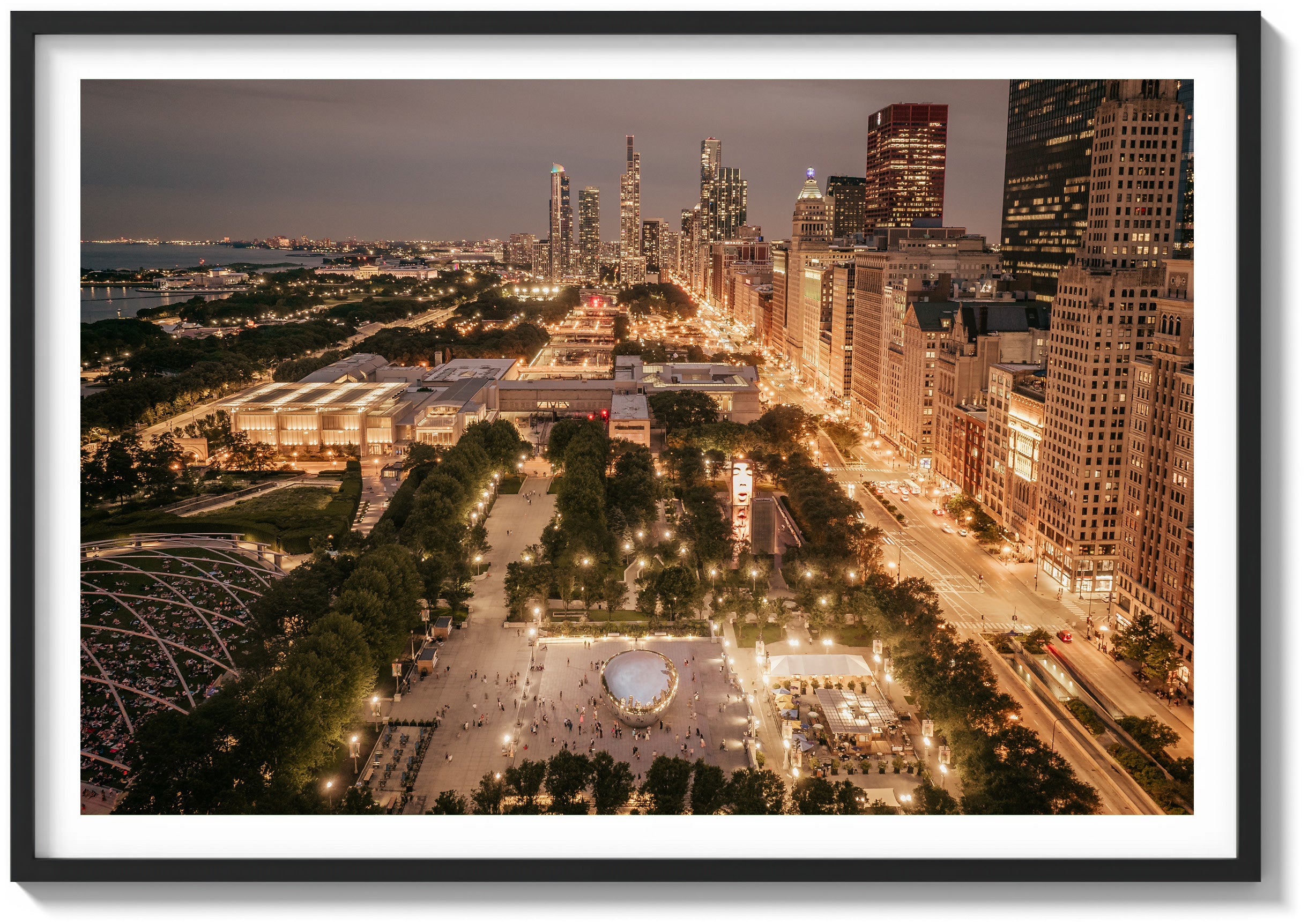 Evening in Millennium Park