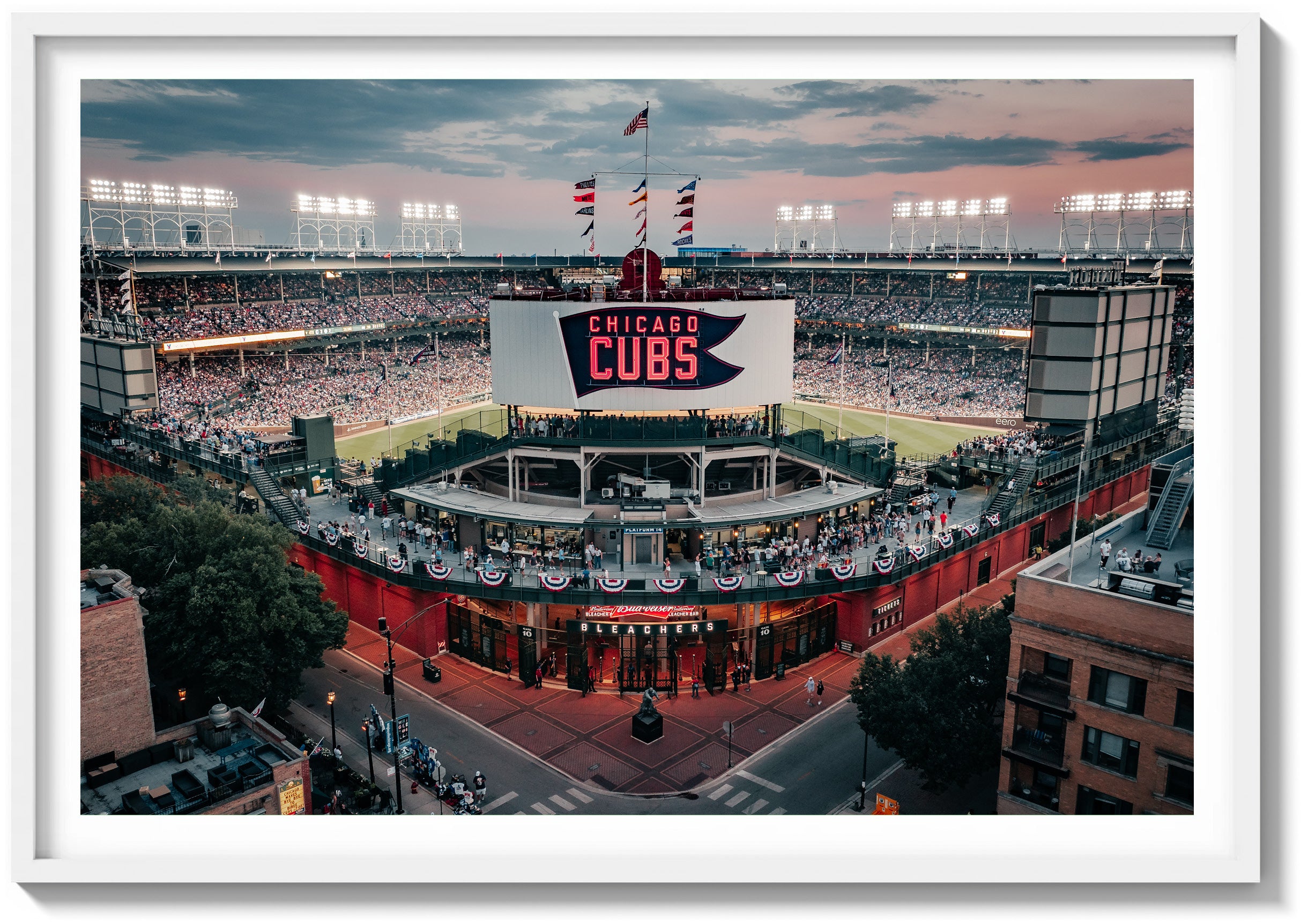 Entrance of Wrigley