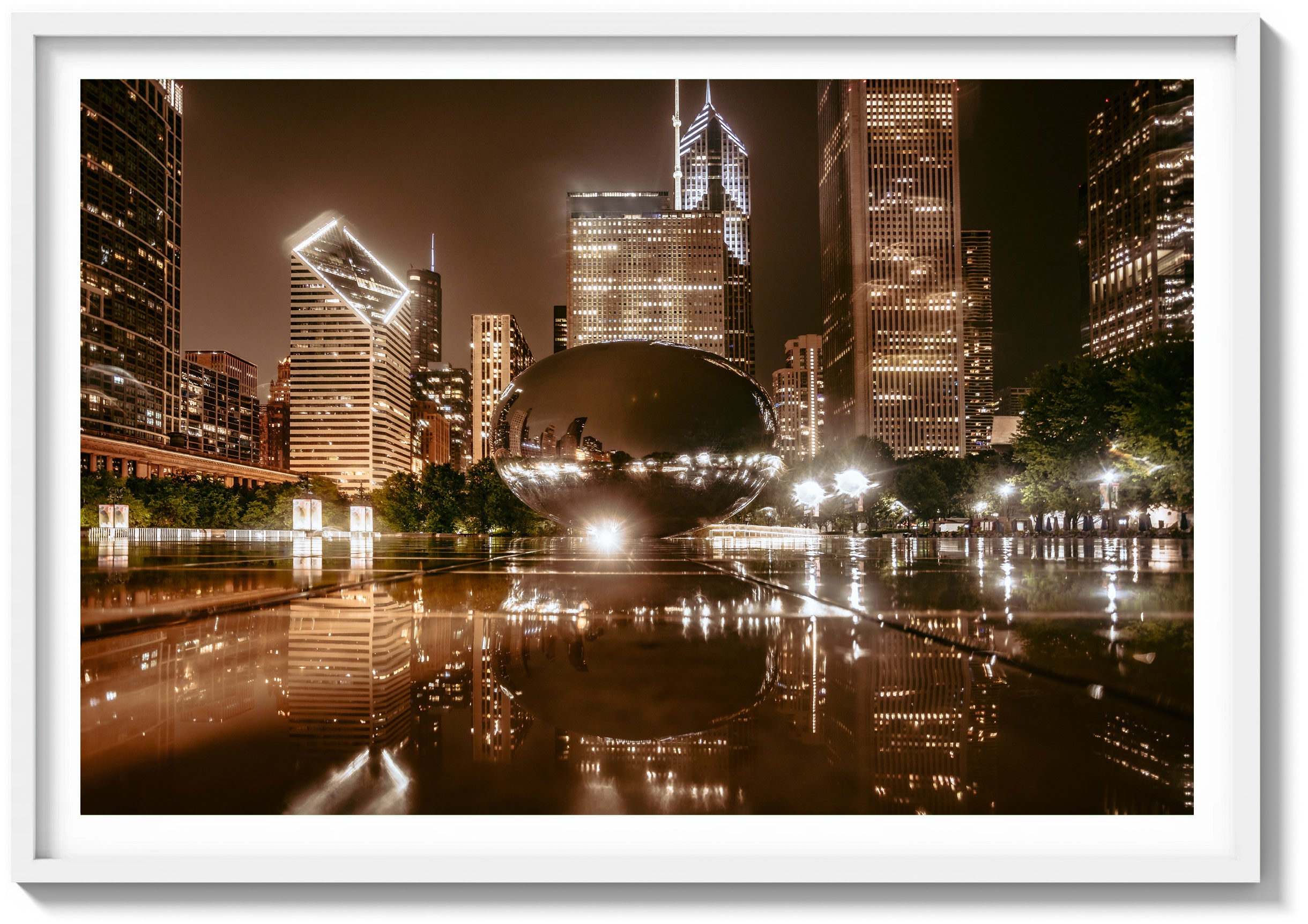 Midnight in Millennium Park