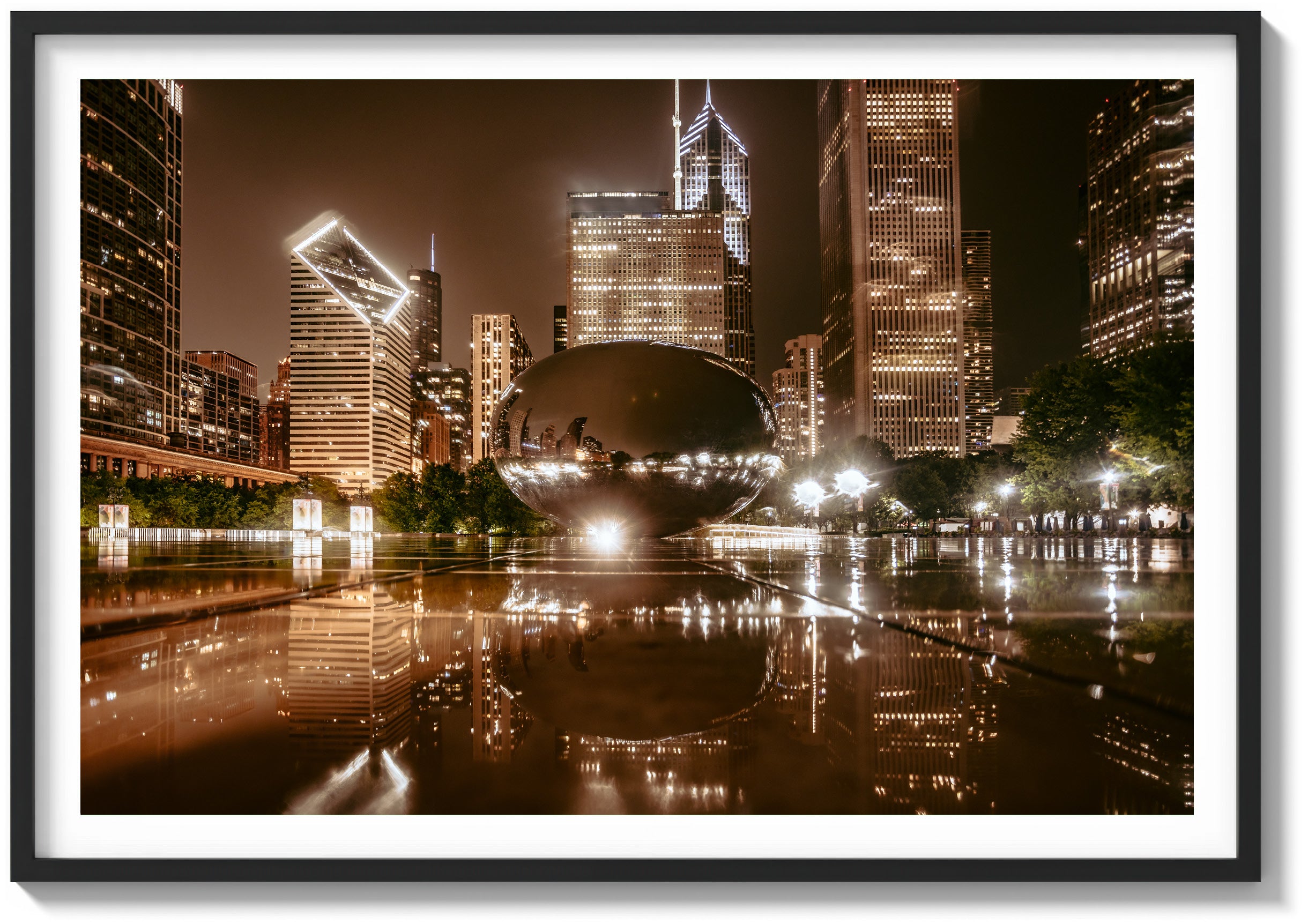 Midnight in Millennium Park