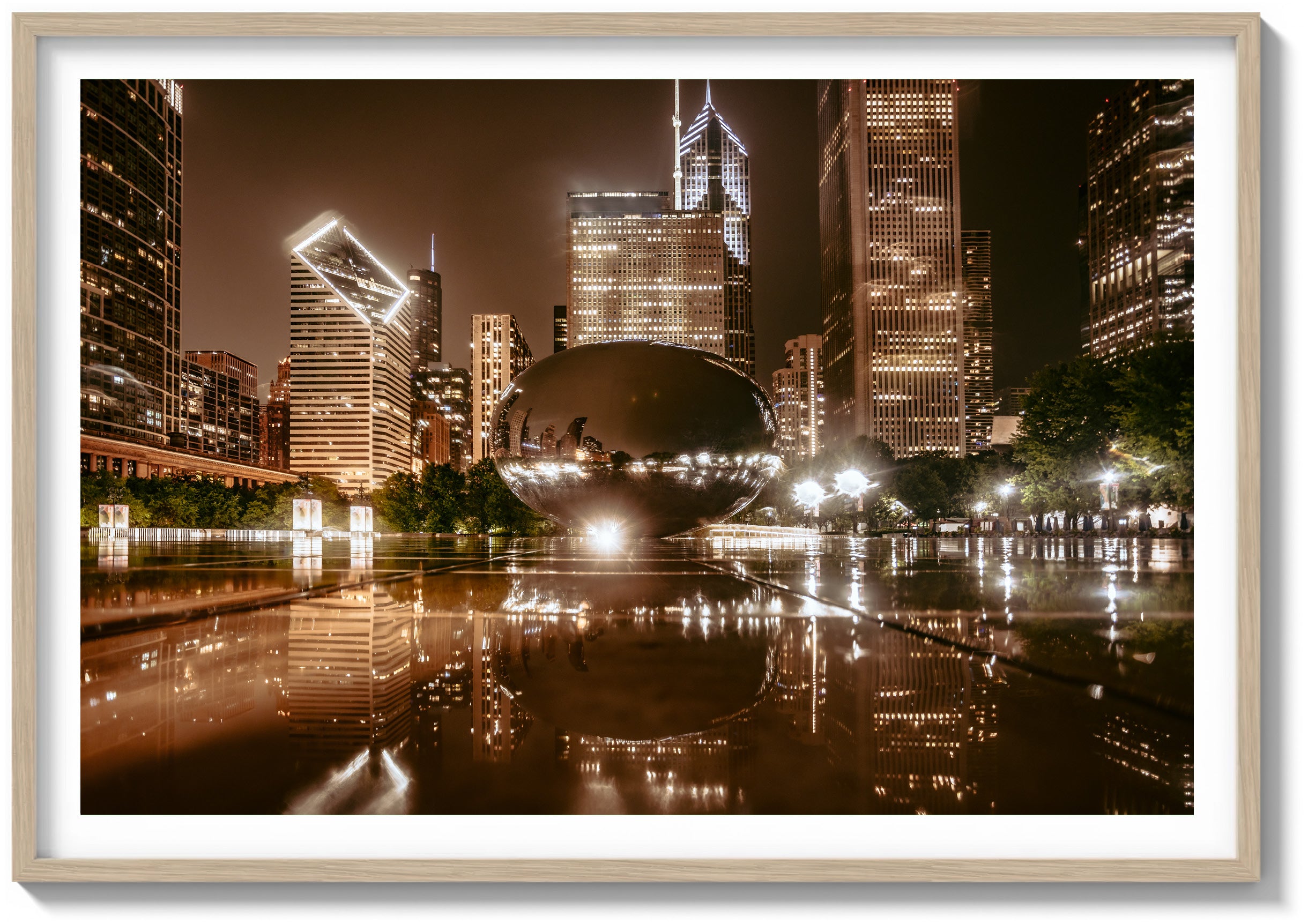 Midnight in Millennium Park