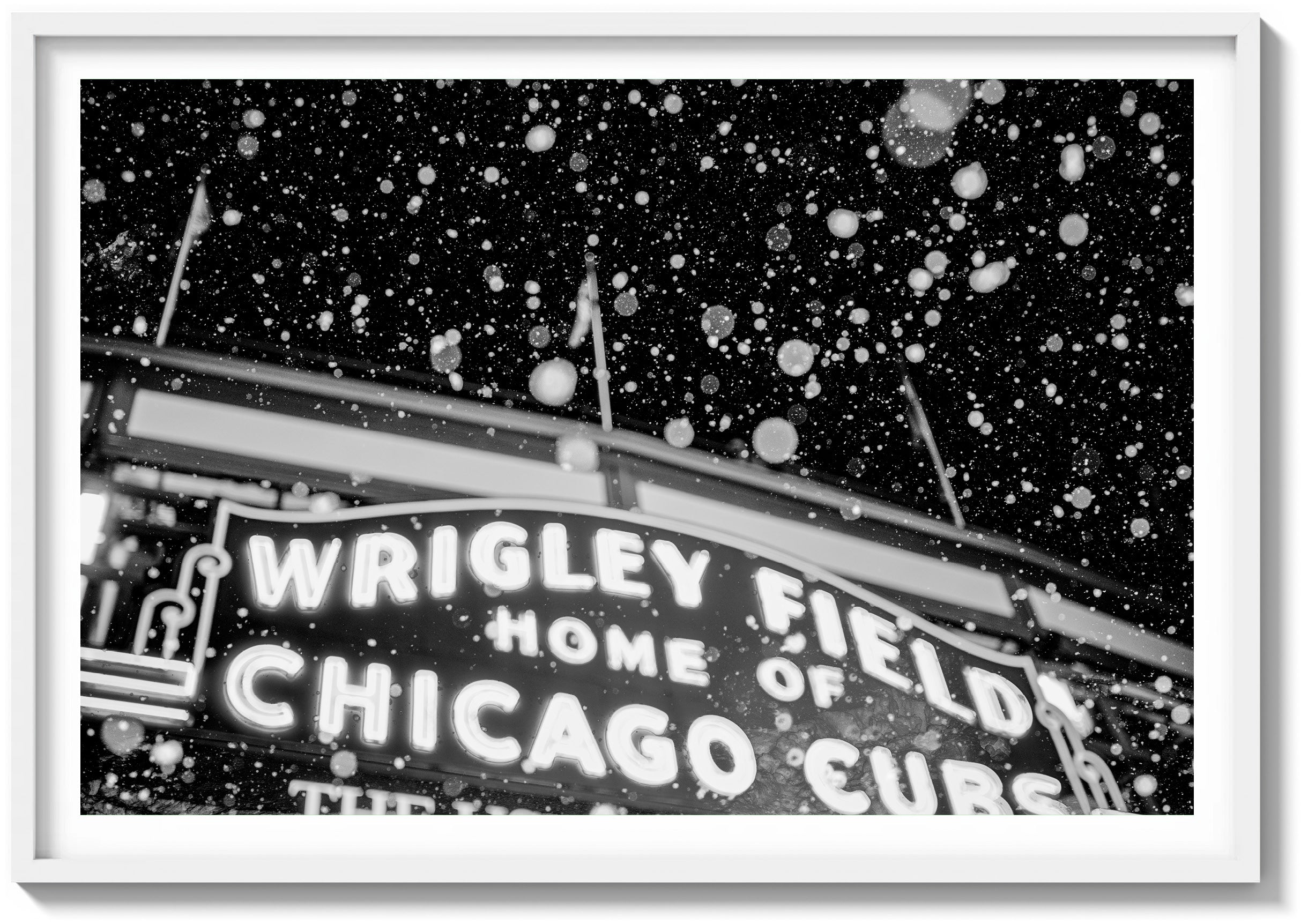 Wrigley in Winter