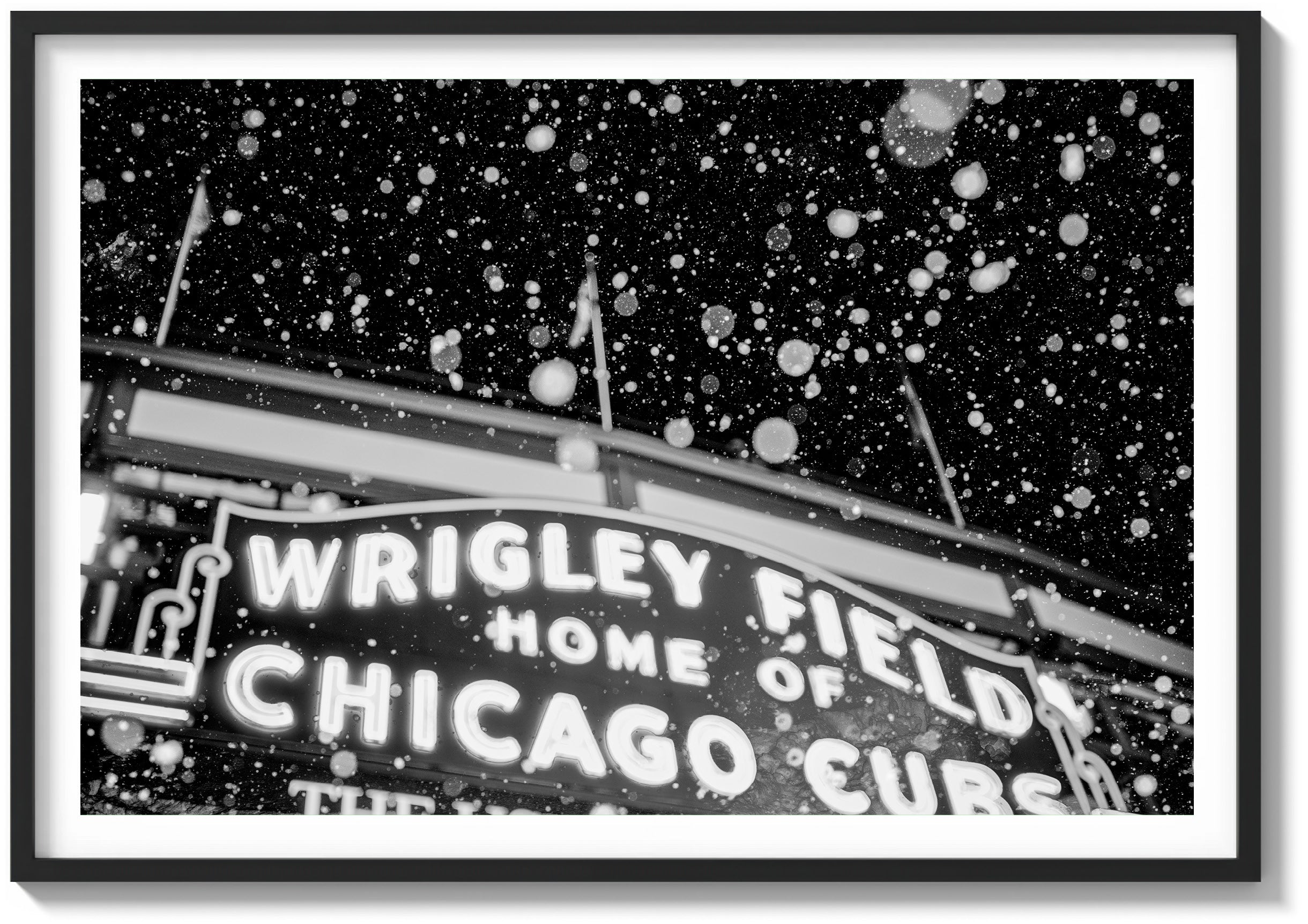 Wrigley in Winter